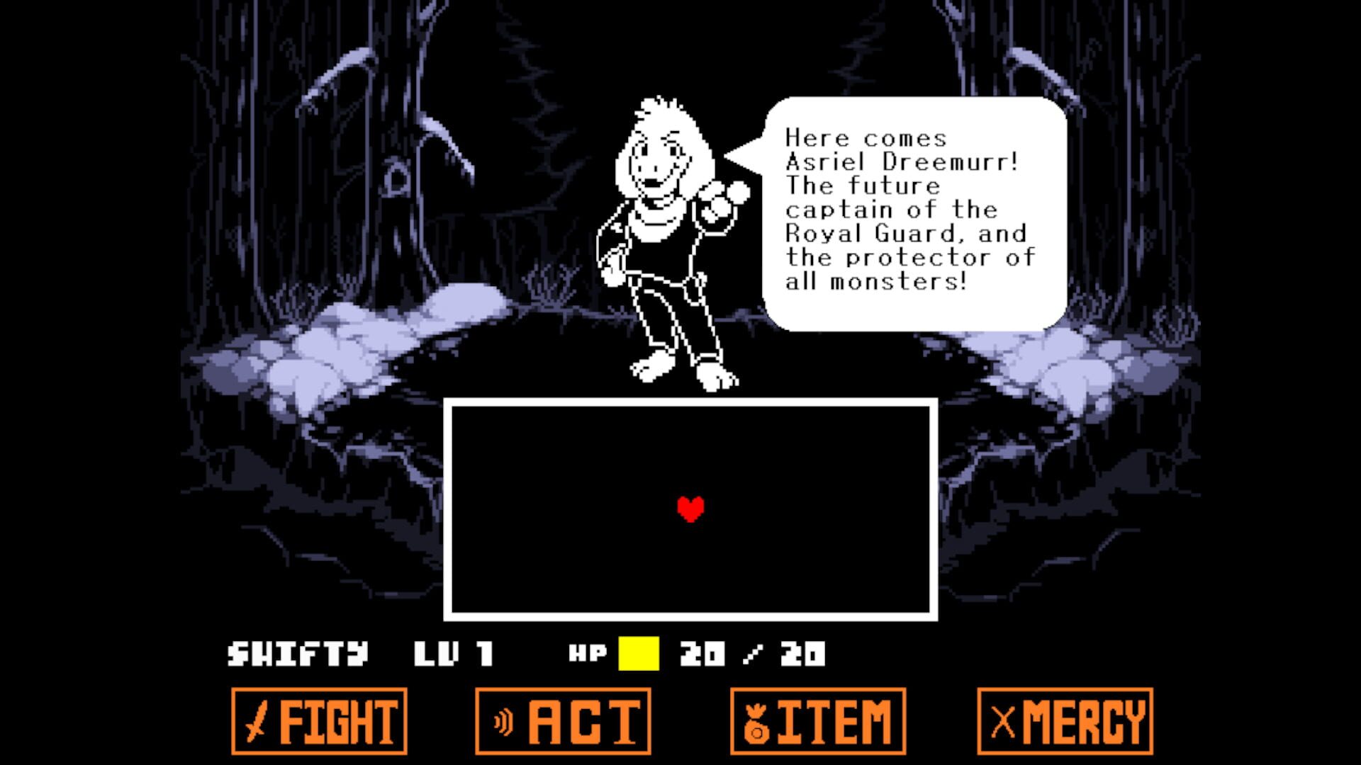 Foto do jogo Storyshift Asriel Battle!