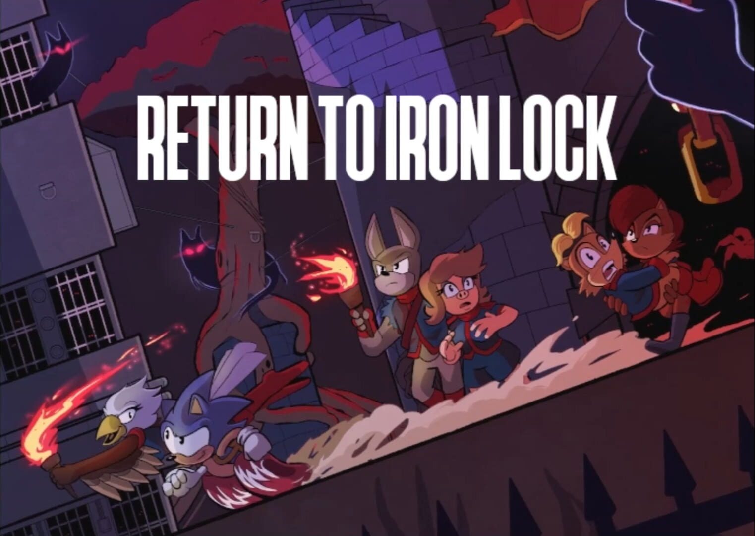 Foto do jogo Sonic the Hedgehog RPG: Return to Iron Lock