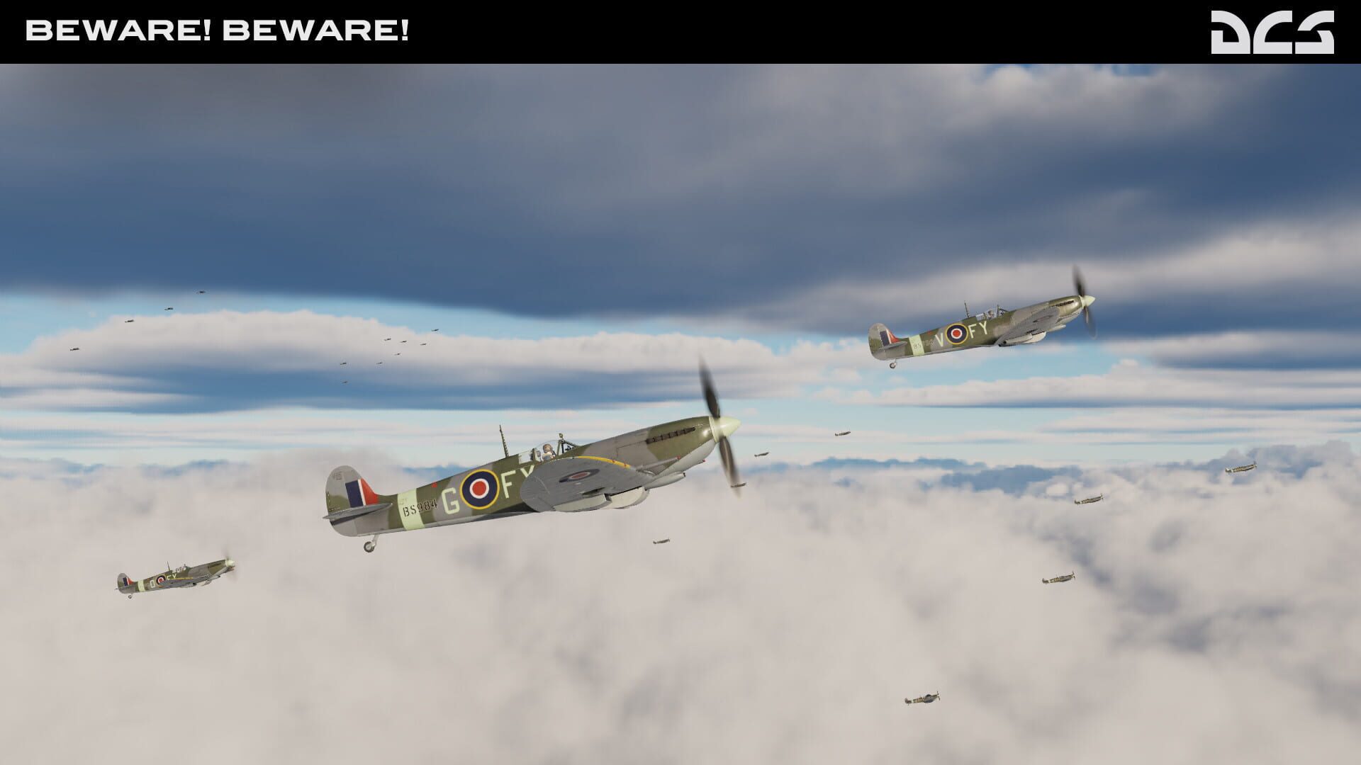 Foto do jogo DCS World: Spitfire Beware! Beware! Campaign by Reflected Simulations