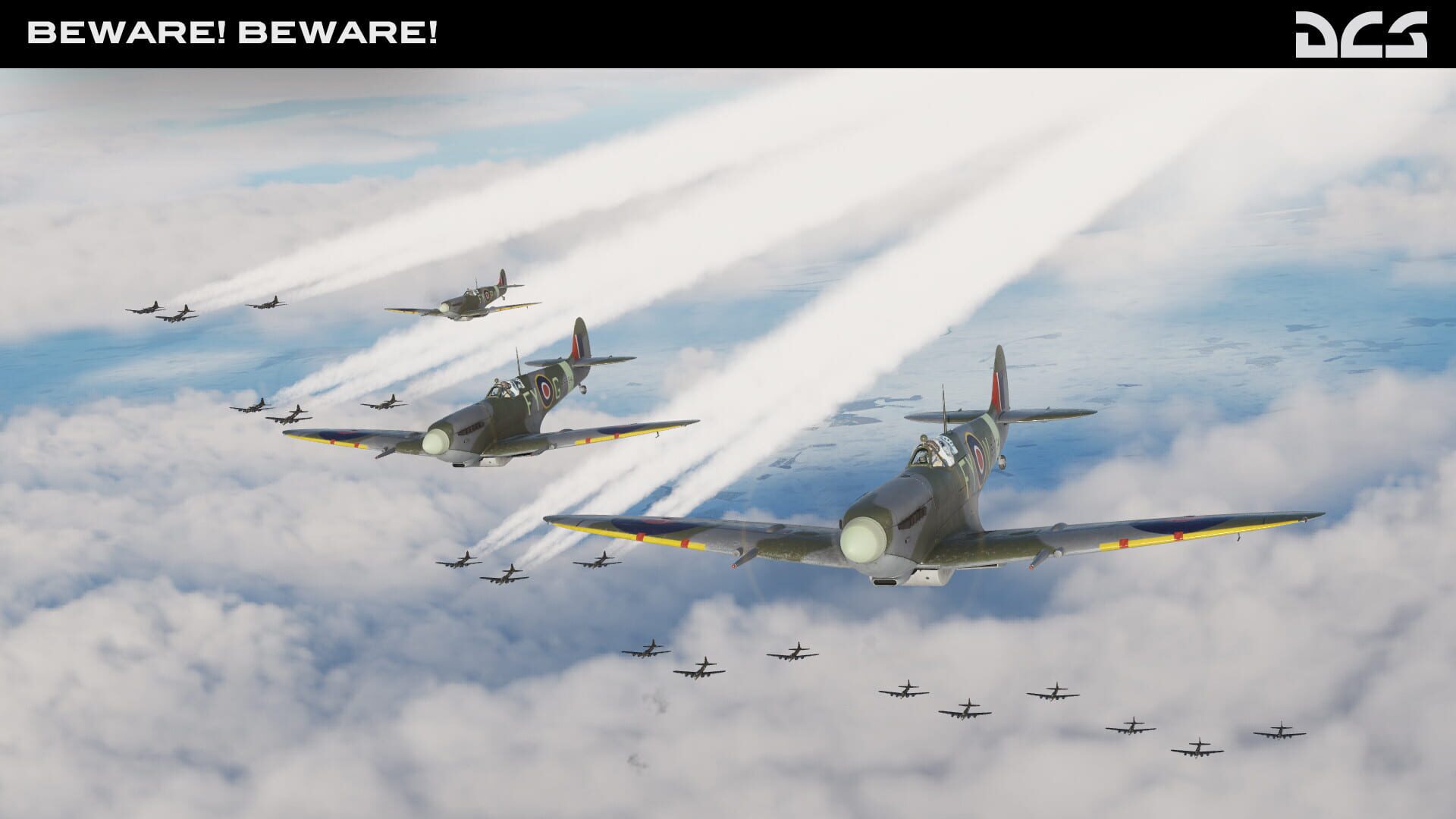 Foto do jogo DCS World: Spitfire Beware! Beware! Campaign by Reflected Simulations