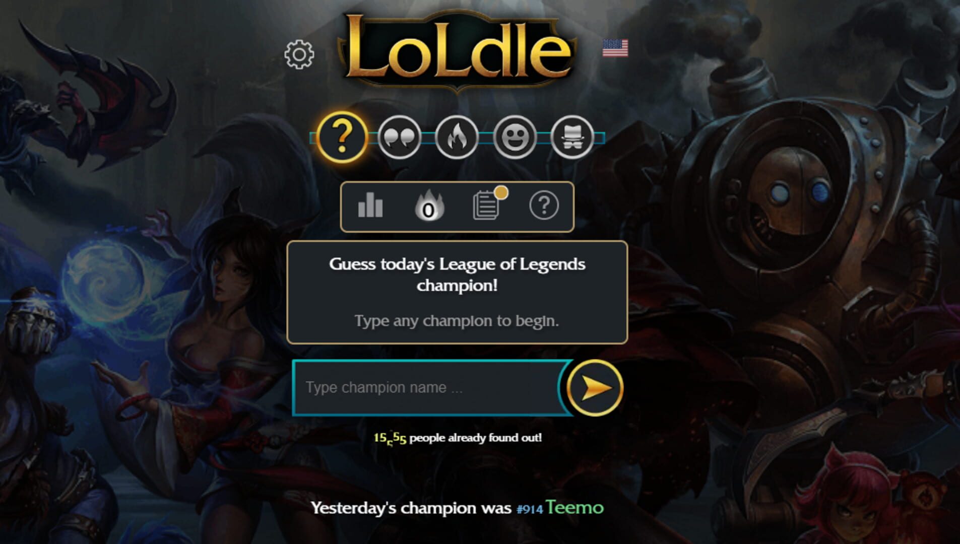 Foto do jogo LoLdle