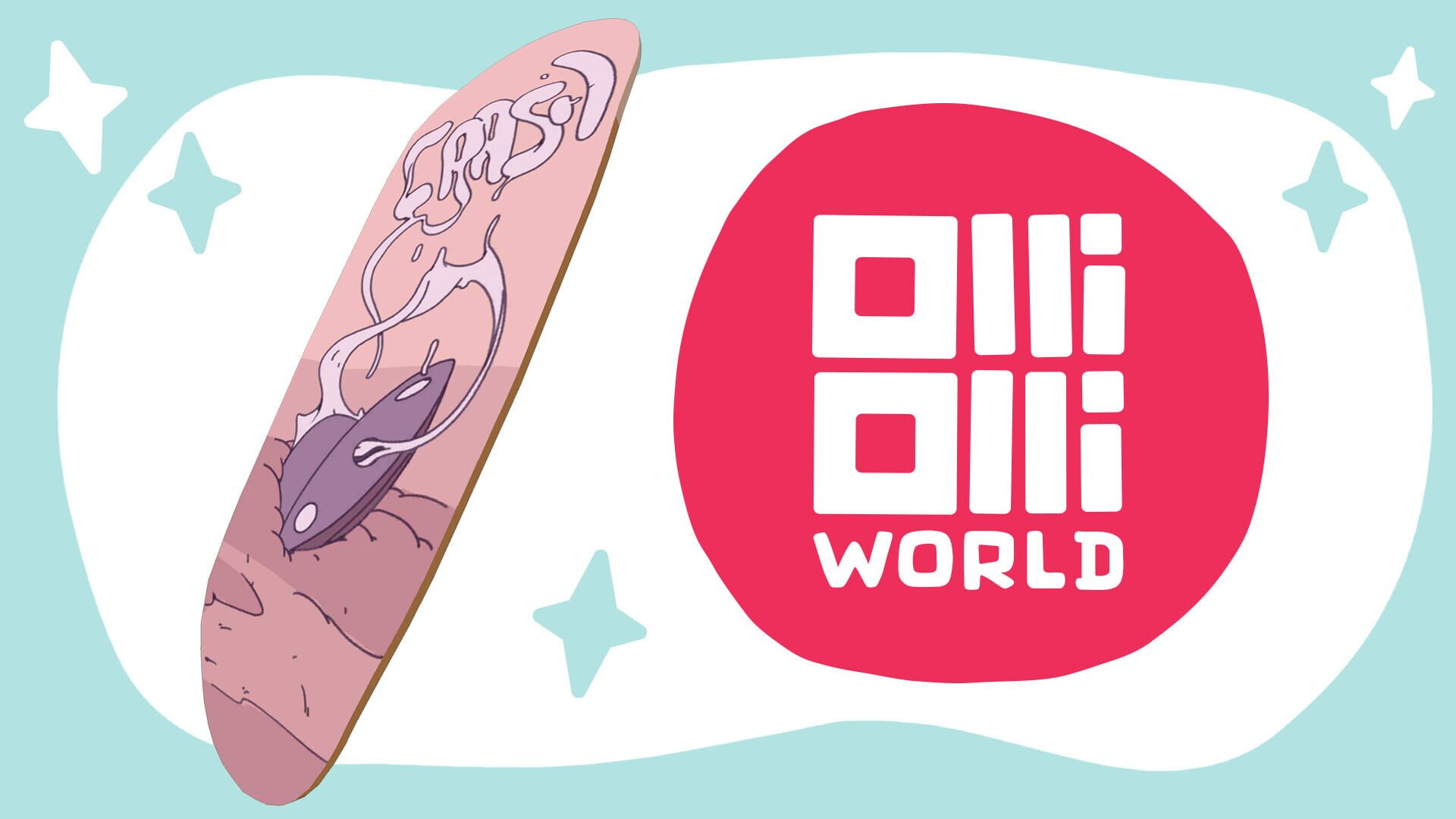 Foto do jogo OlliOlli World: Close Encounter Skate Deck