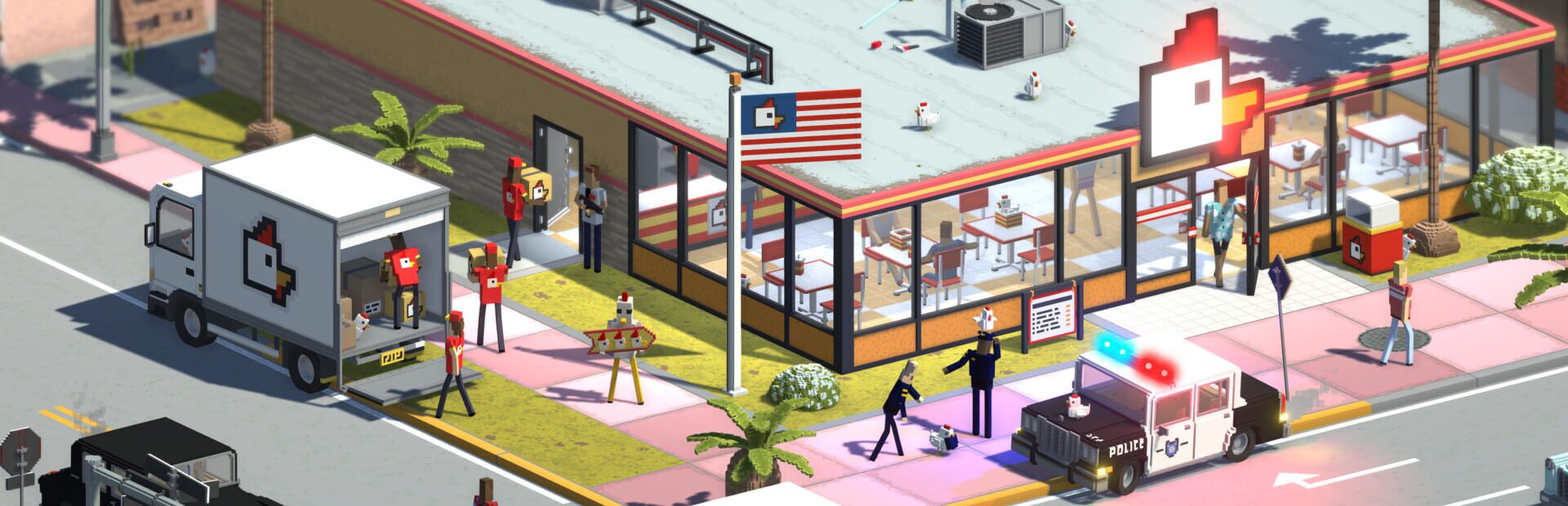 Foto do jogo Definitely Not Fried Chicken