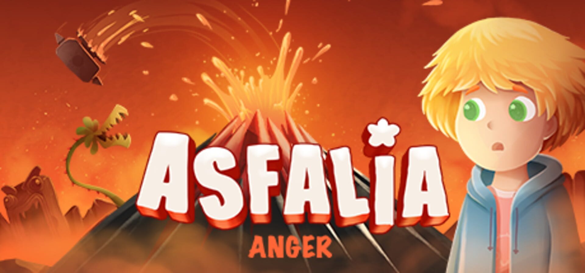 Foto do jogo Asfalia: The Cranky Volcano