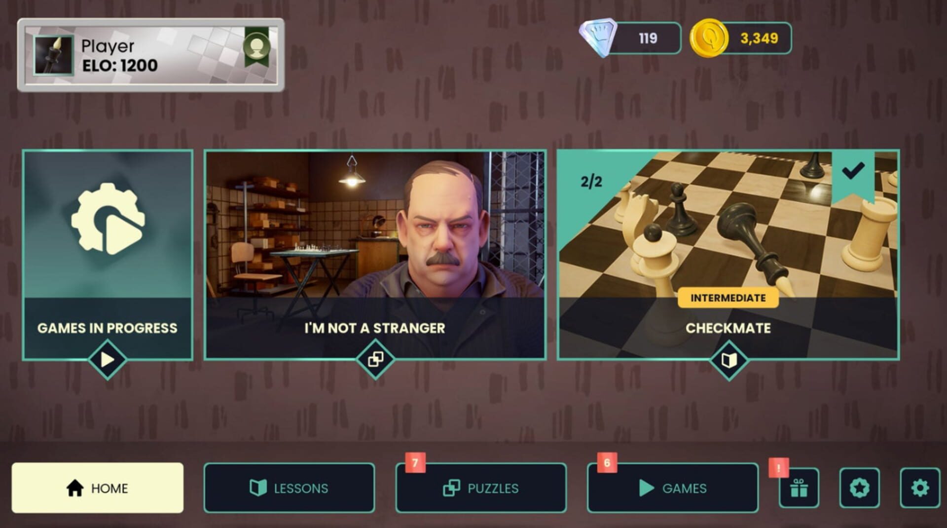 Foto do jogo The Queen's Gambit Chess