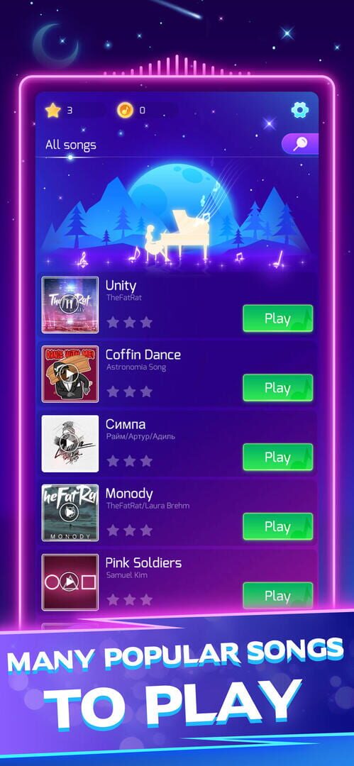 Foto do jogo Piano Star