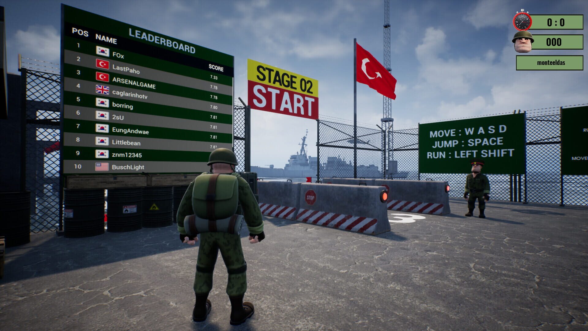 Foto do jogo Commando Hero