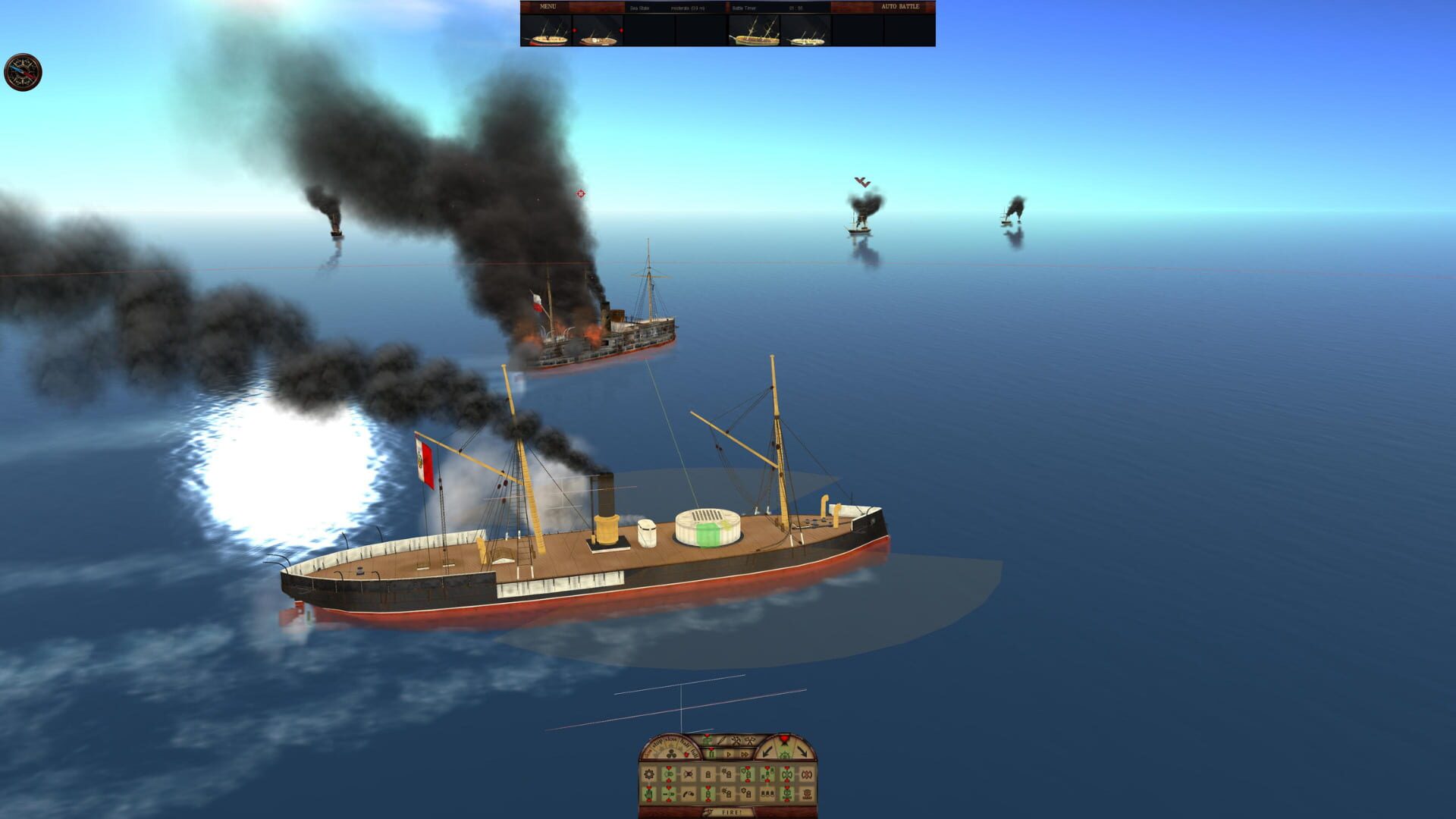 Foto do jogo Clad in Iron War of the Pacific 1879