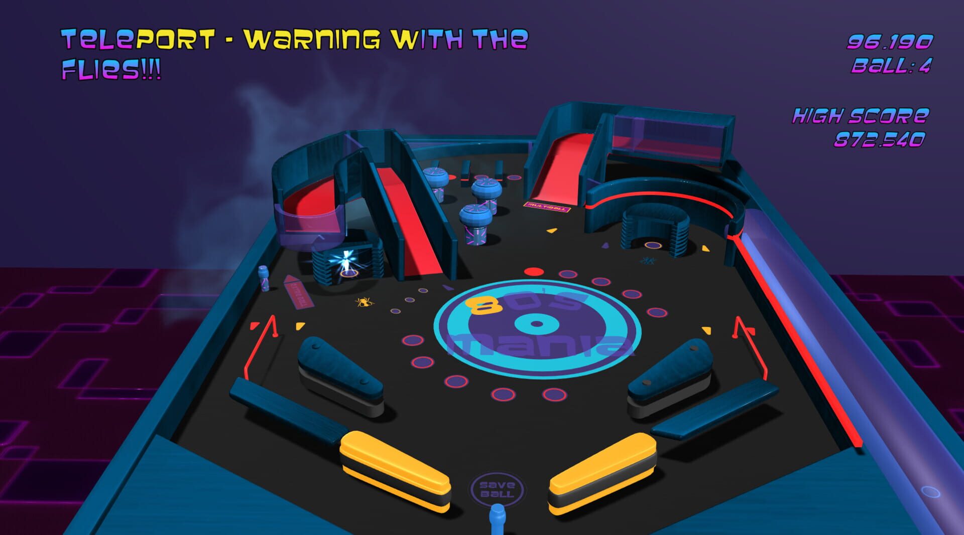 Foto do jogo 80's Mania Pinball