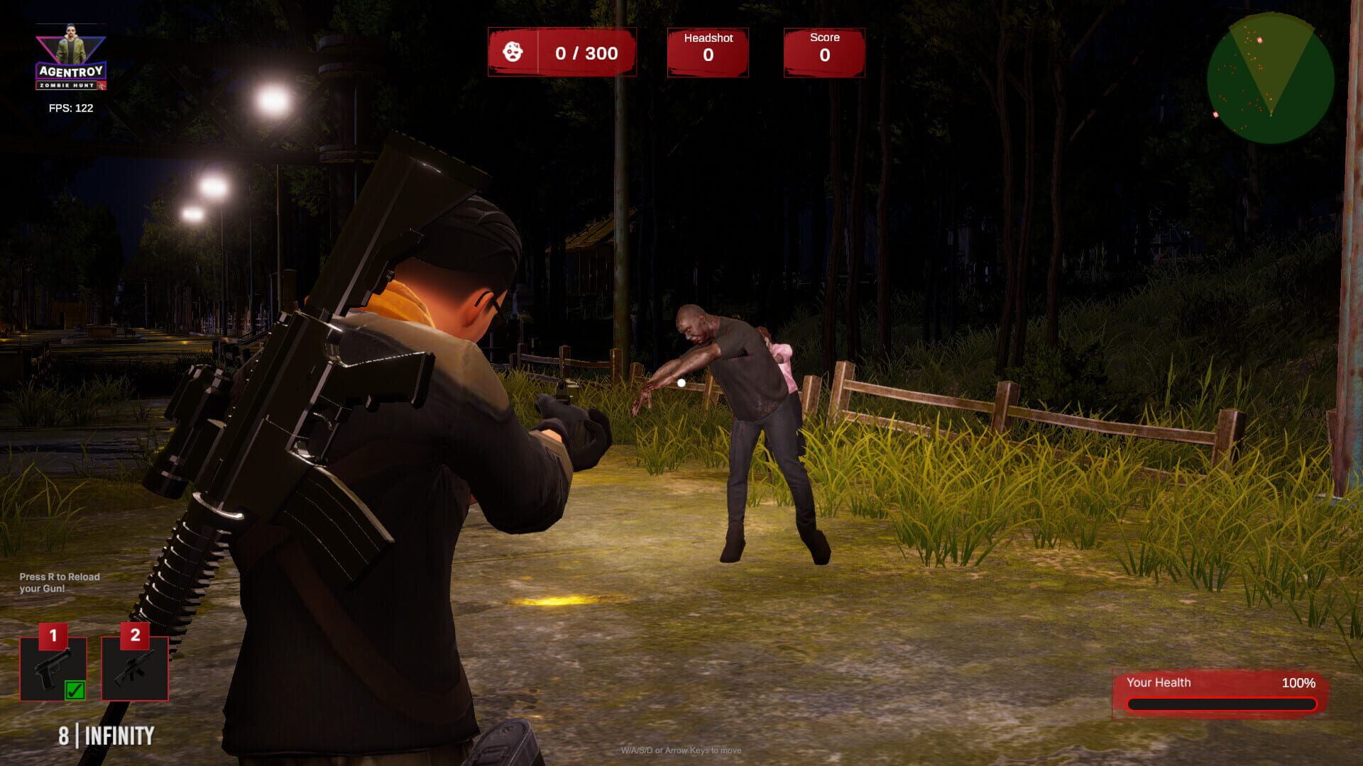 Foto do jogo Agent Roy: Zombie Hunt