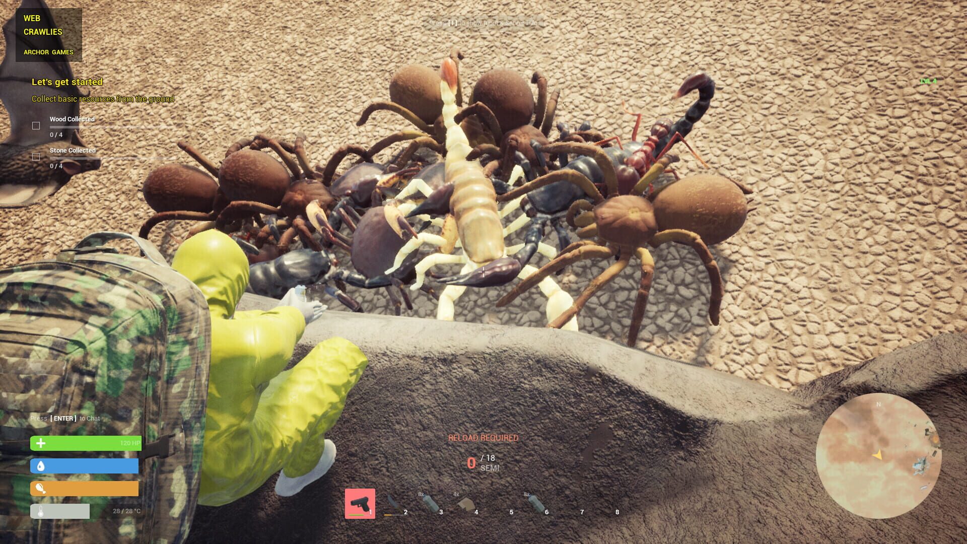 Foto do jogo Web Crawlies
