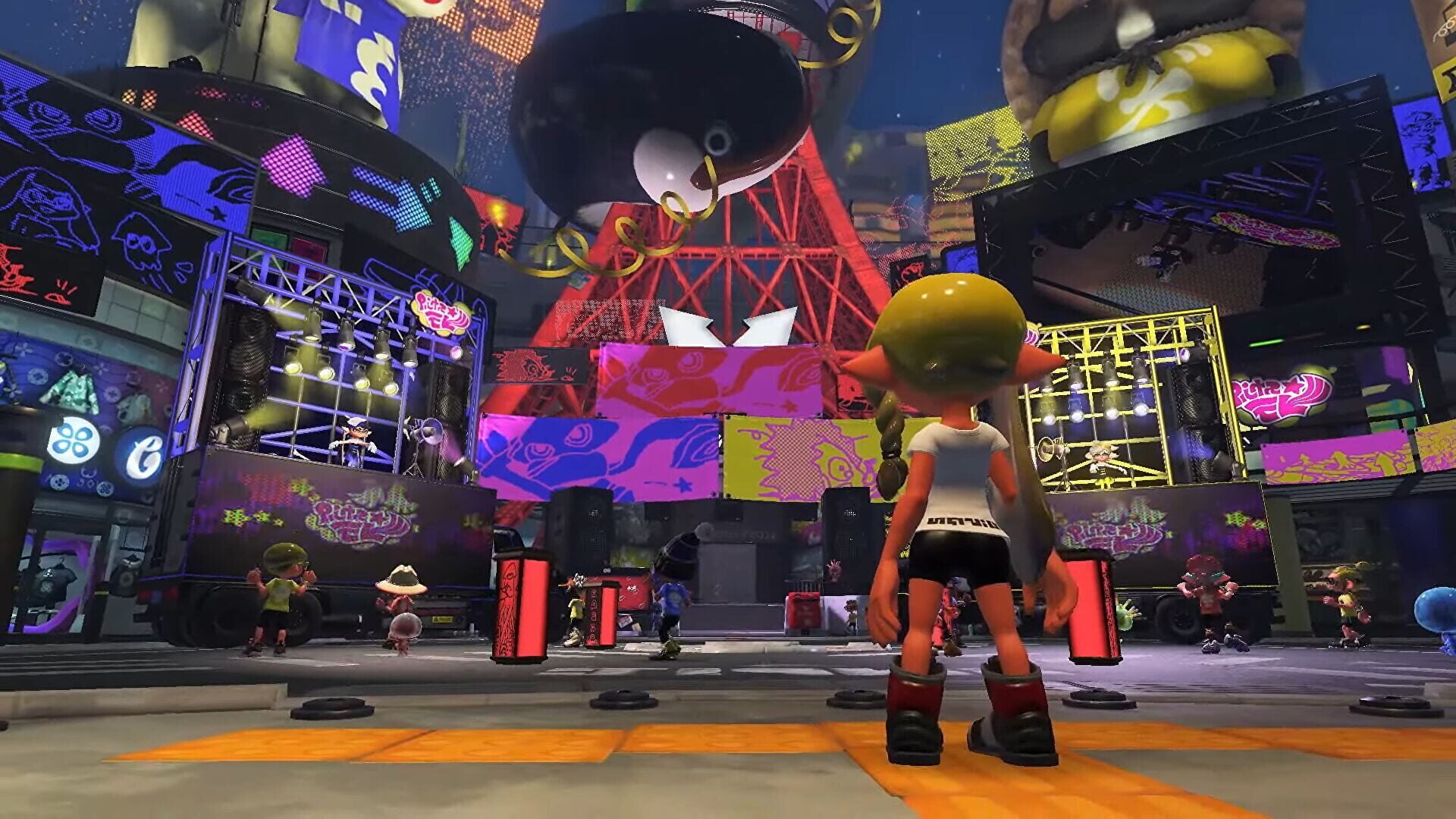 Foto do jogo Splatoon 3: Inkopolis
