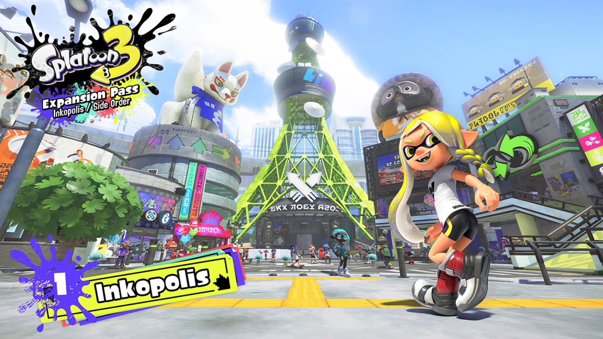 Foto do jogo Splatoon 3: Expansion Pass