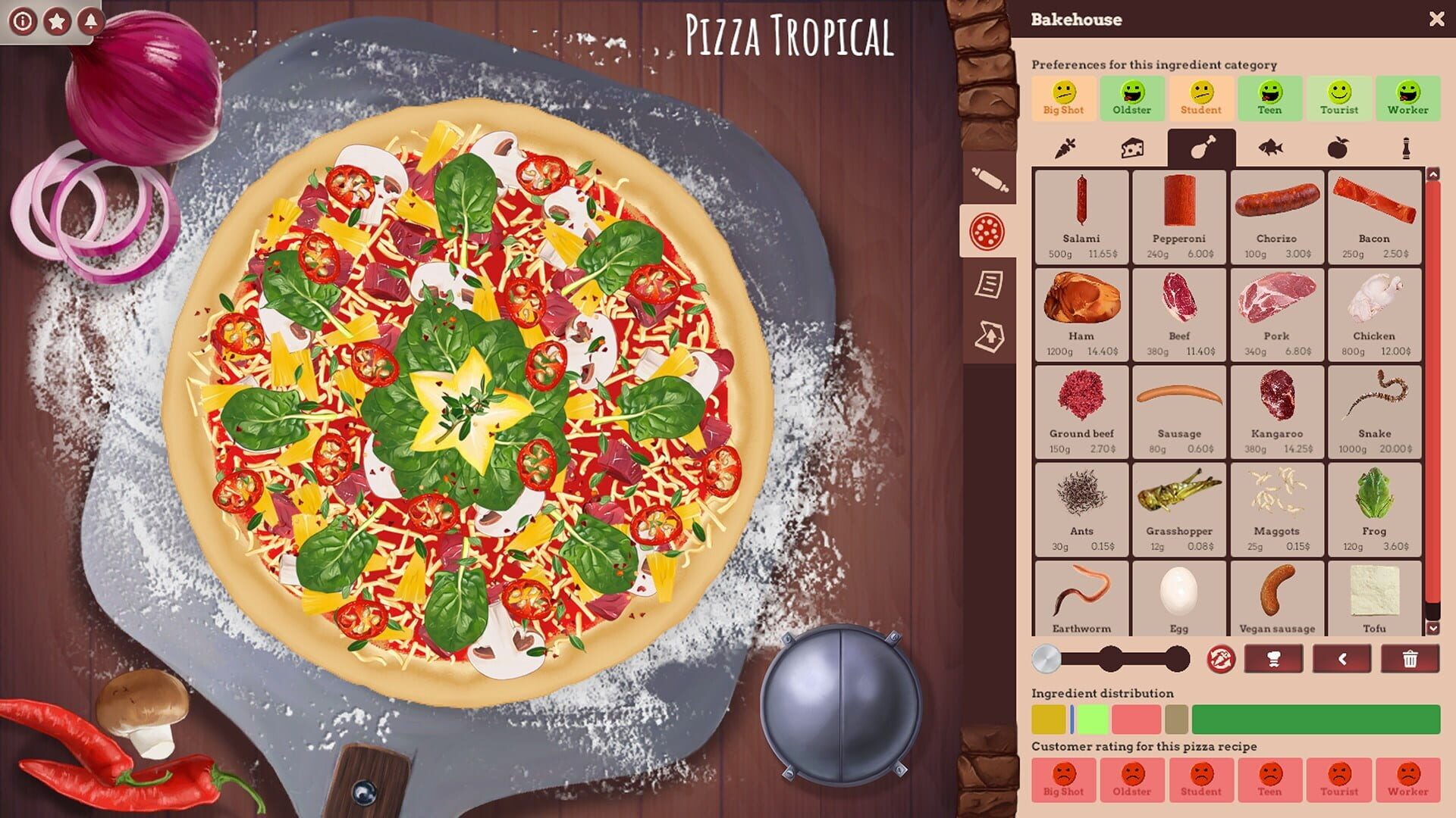 Foto do jogo Pizza Tycoon