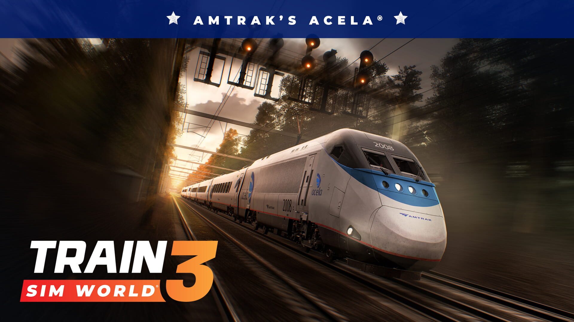 Foto do jogo Train Sim World 3: Amtrak's Acela