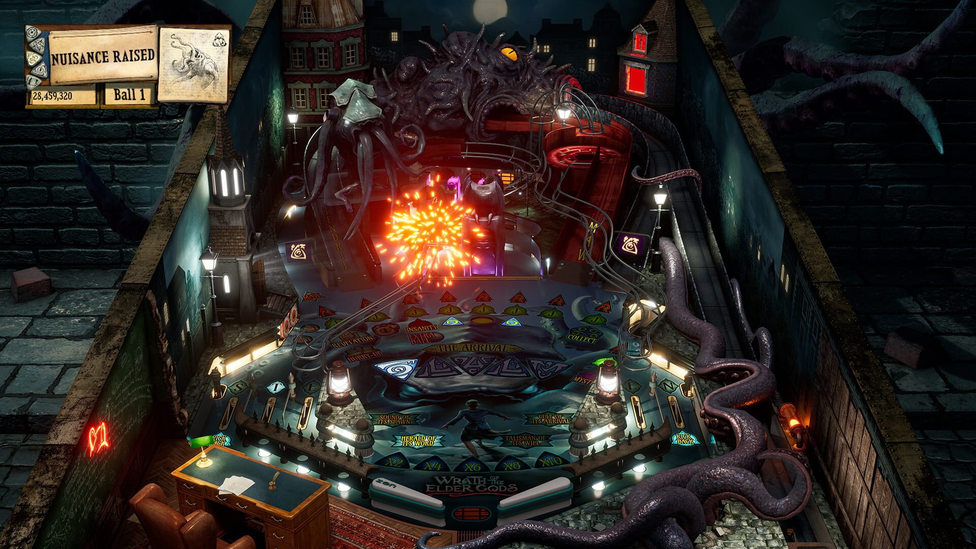 Foto do jogo Pinball FX: Wrath of the Elder Gods
