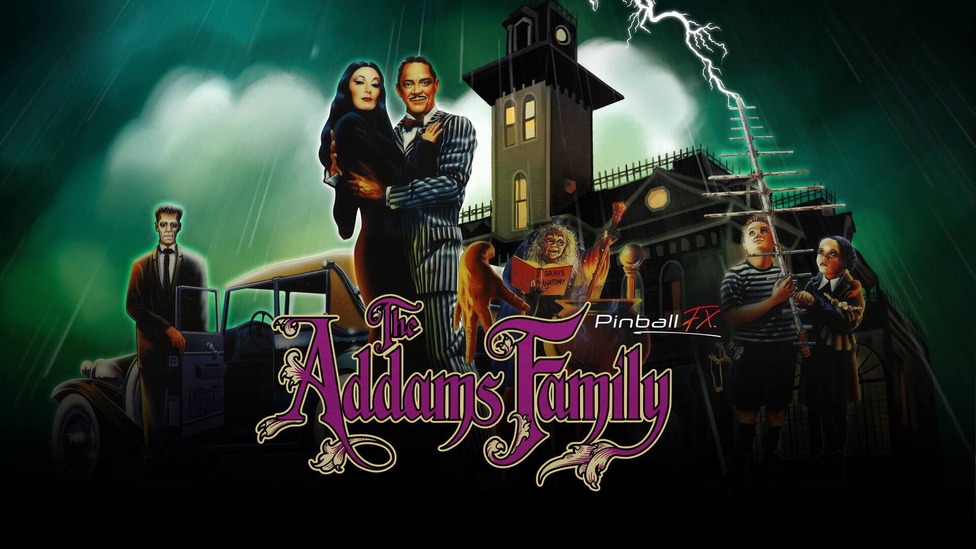 Foto do jogo Pinball FX: Williams Pinball - The Addams Family