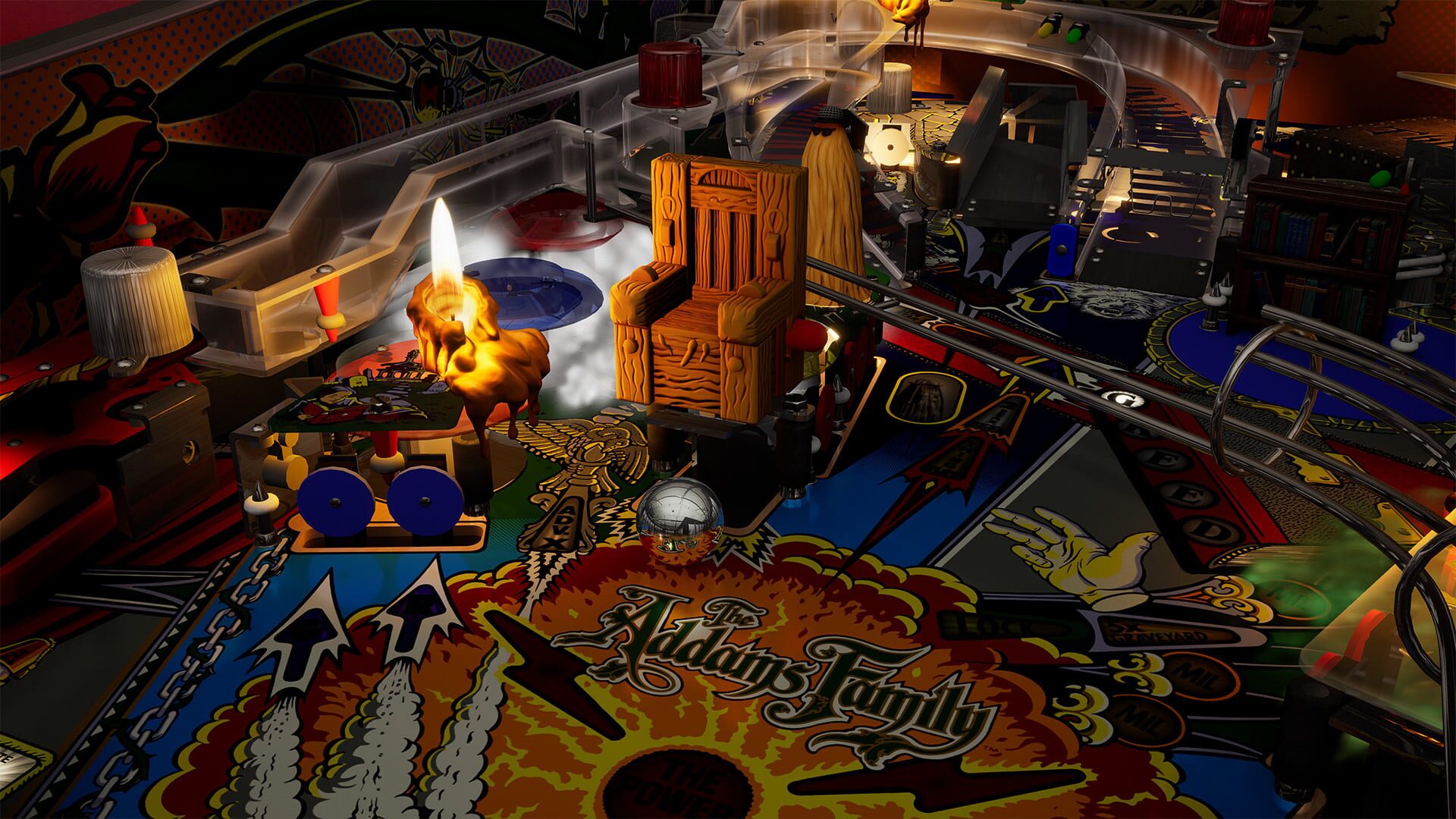 Foto do jogo Pinball FX: Williams Pinball - The Addams Family
