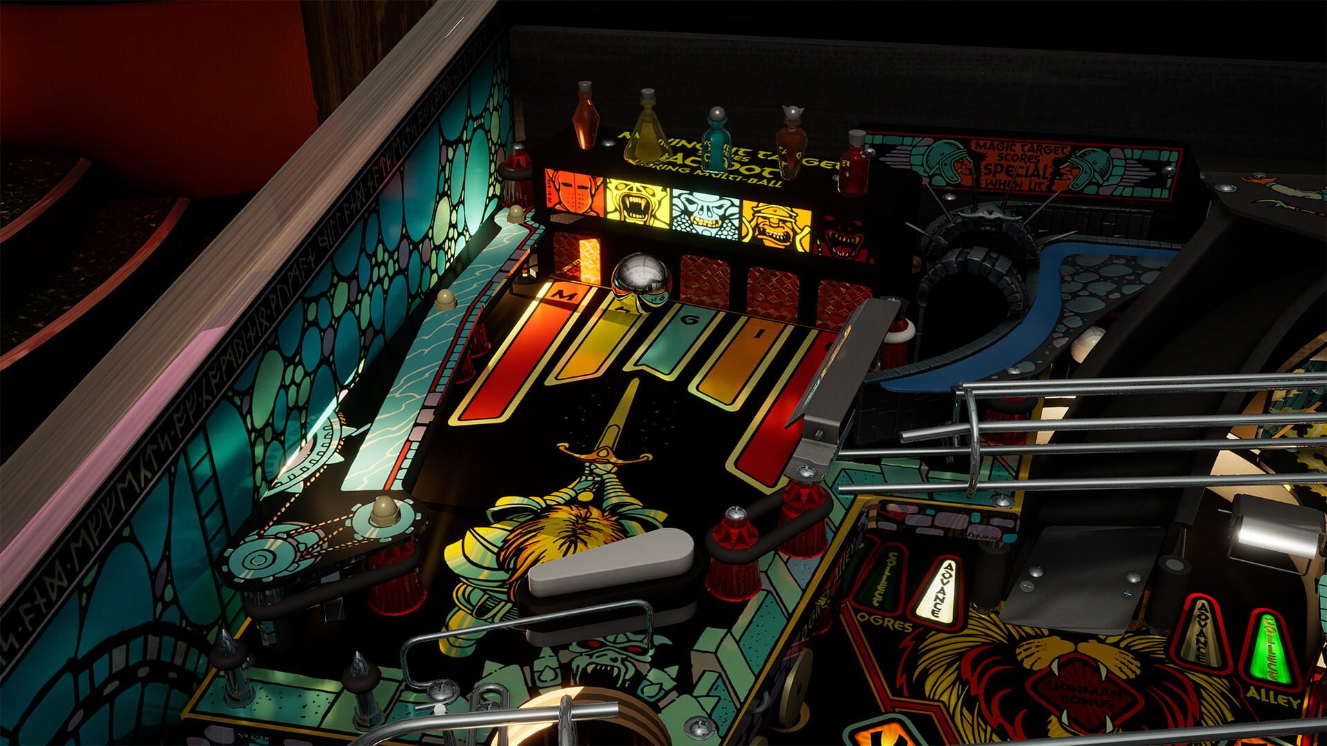 Foto do jogo Pinball FX: Williams Pinball - Swords of Fury