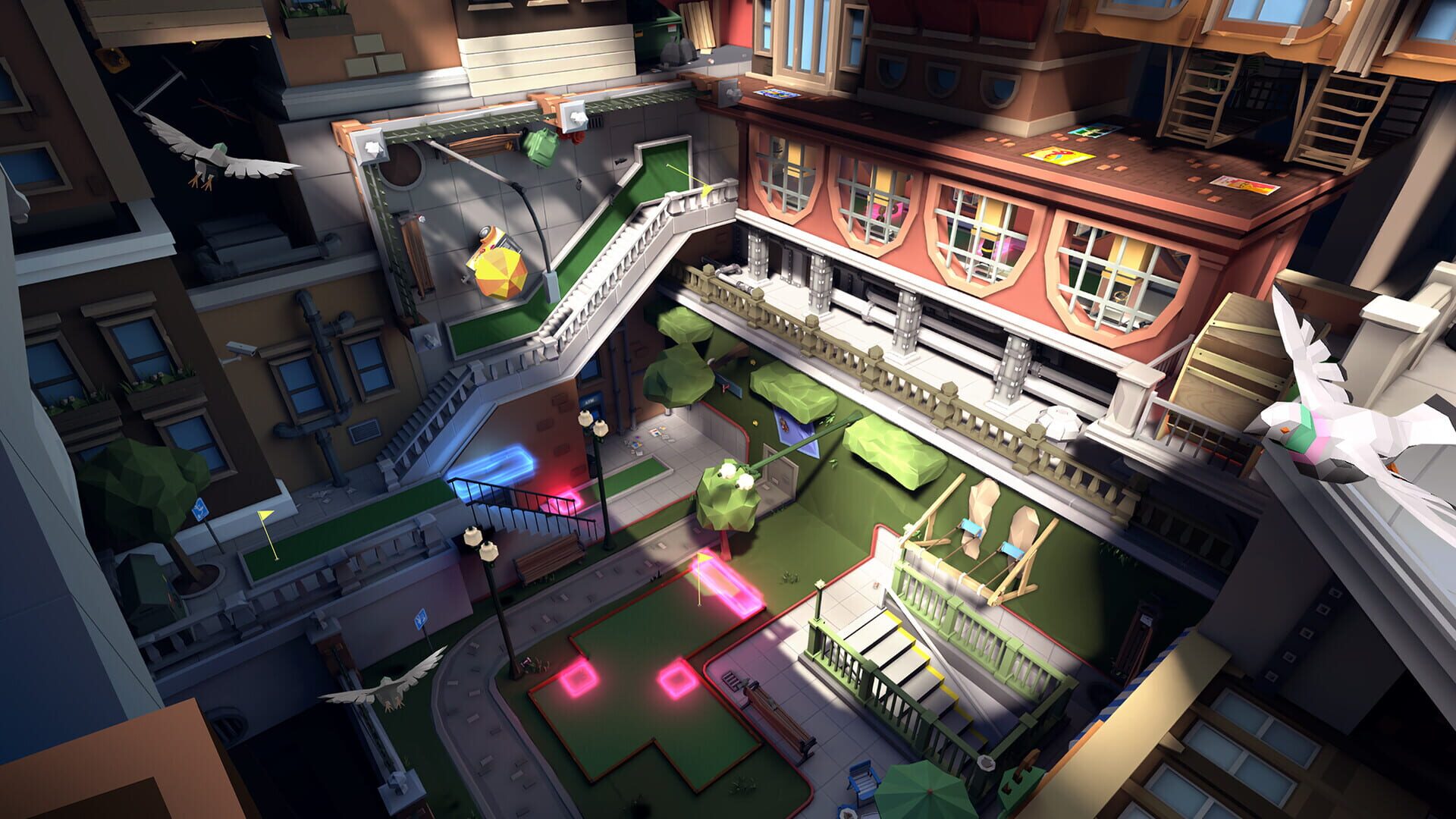 Foto do jogo Walkabout Mini Golf: Upside Town