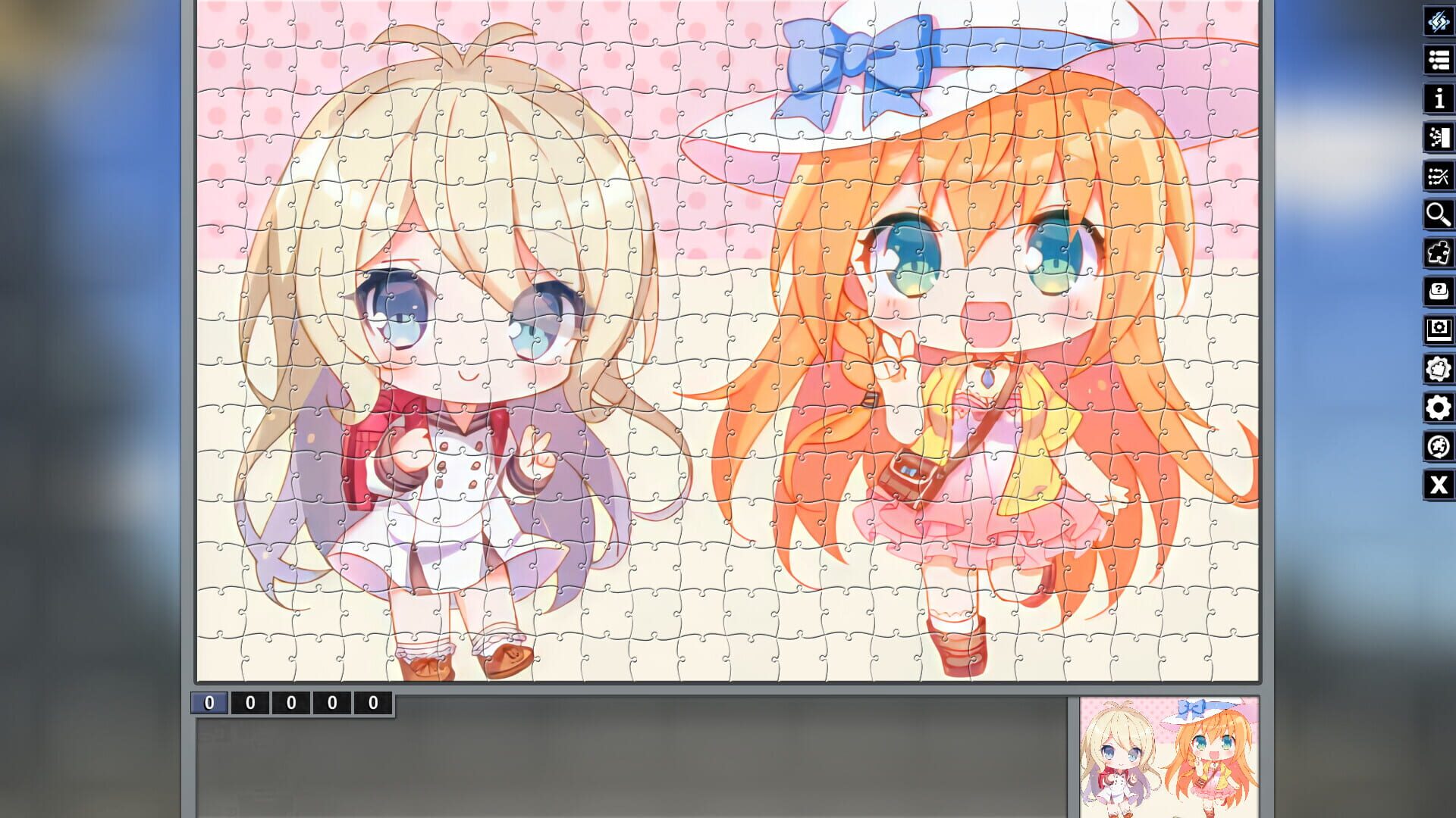Foto do jogo Pixel Puzzles: Illustrations & Anime - Jigsaw Pack: Chibi
