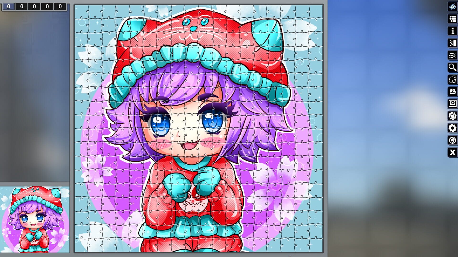 Foto do jogo Pixel Puzzles: Illustrations & Anime - Jigsaw Pack: Chibi