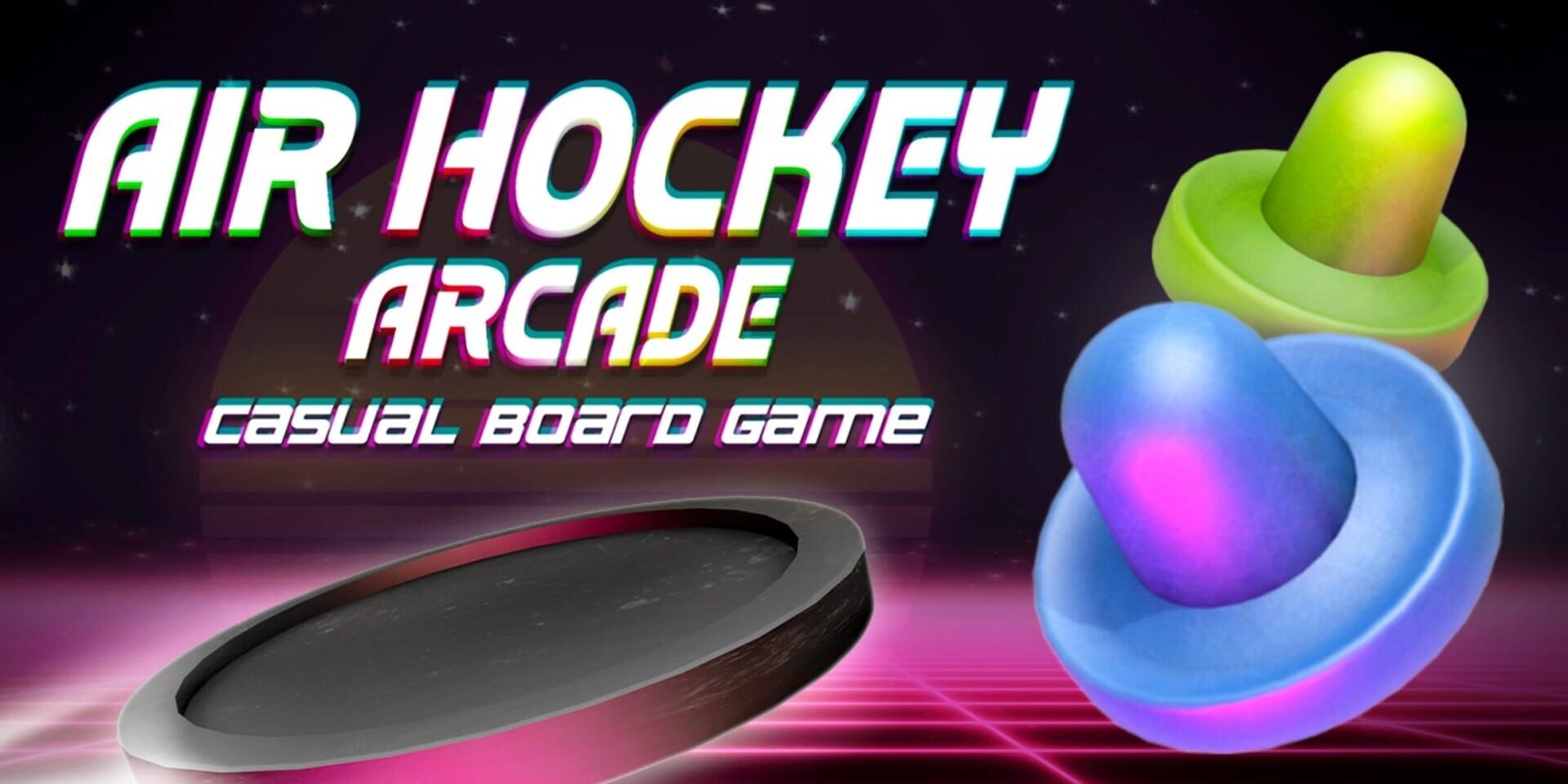 Foto do jogo Air Hockey Arcade: Casual Board Game