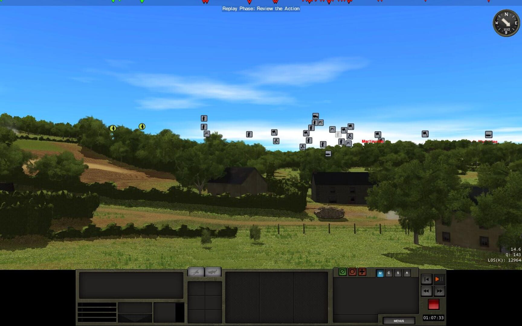 Foto do jogo Combat Mission: Battle for Normandy - Market Garden