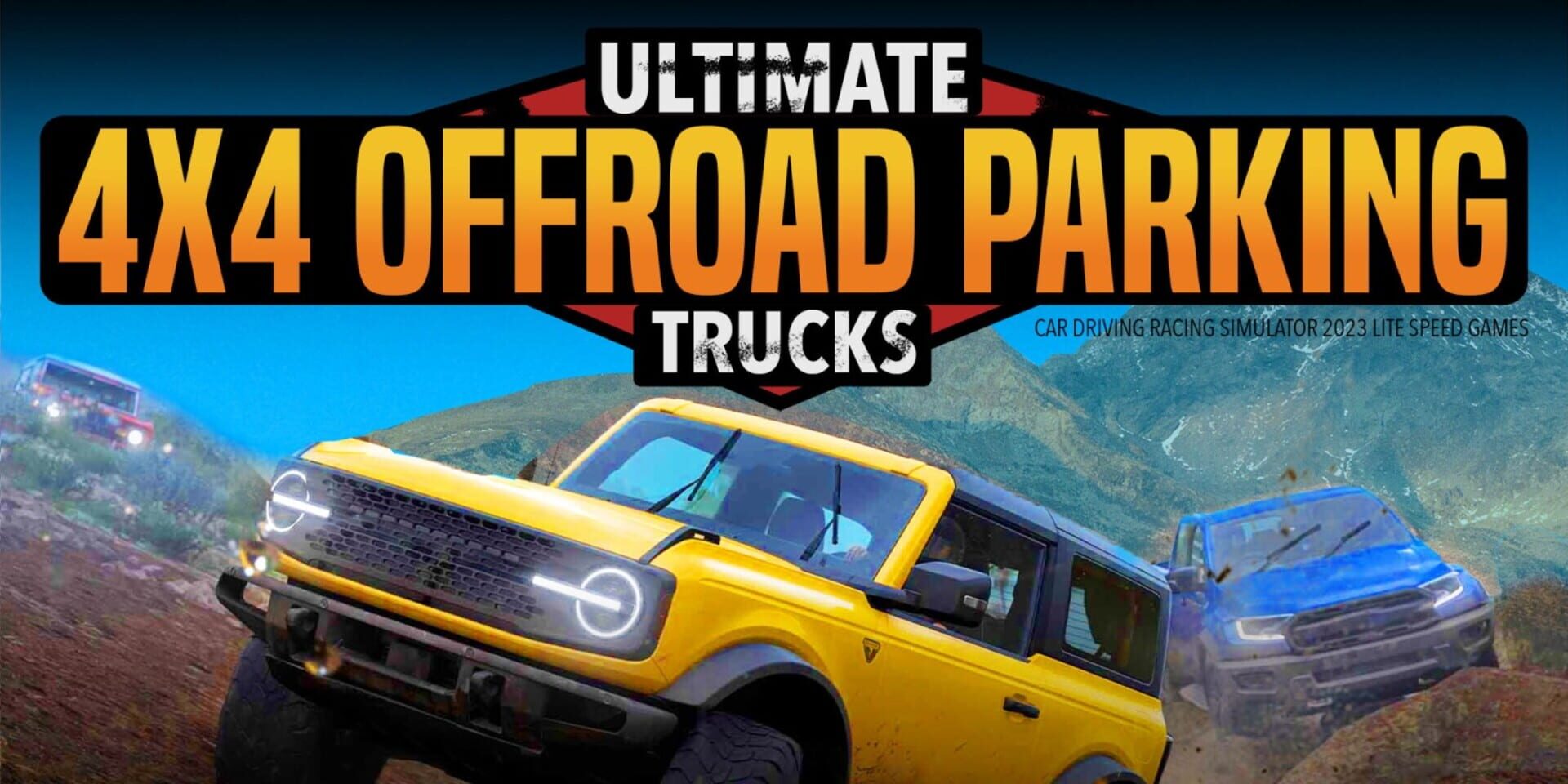 Foto do jogo Ultimate 4x4 Offroad Parking Trucks: Car Driving Racing Simulator 2023