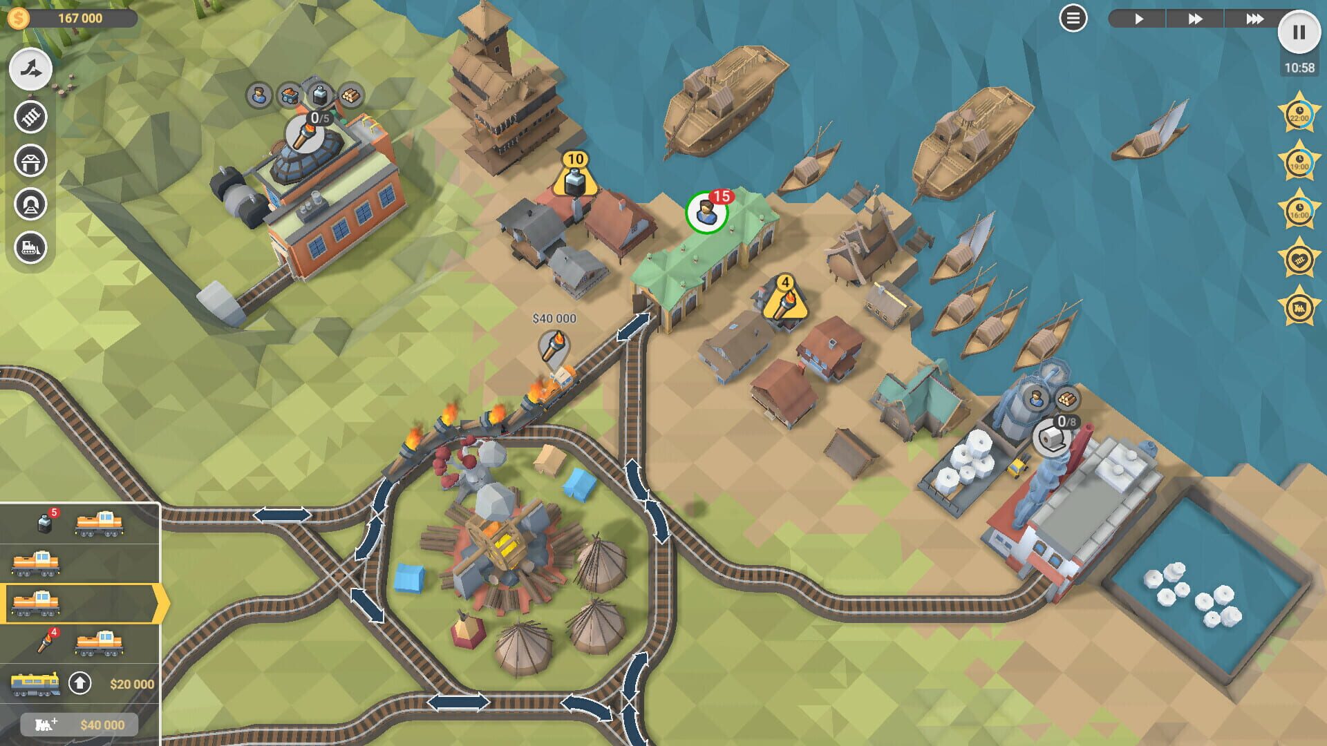 Foto do jogo Train Valley 2: Editor's Bulletin