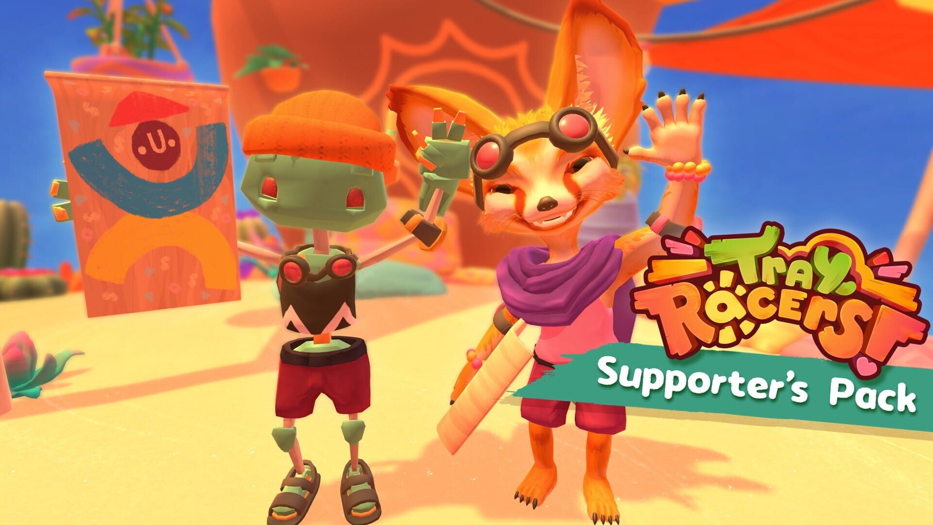 Foto do jogo Tray Racers! Supporter's Pack