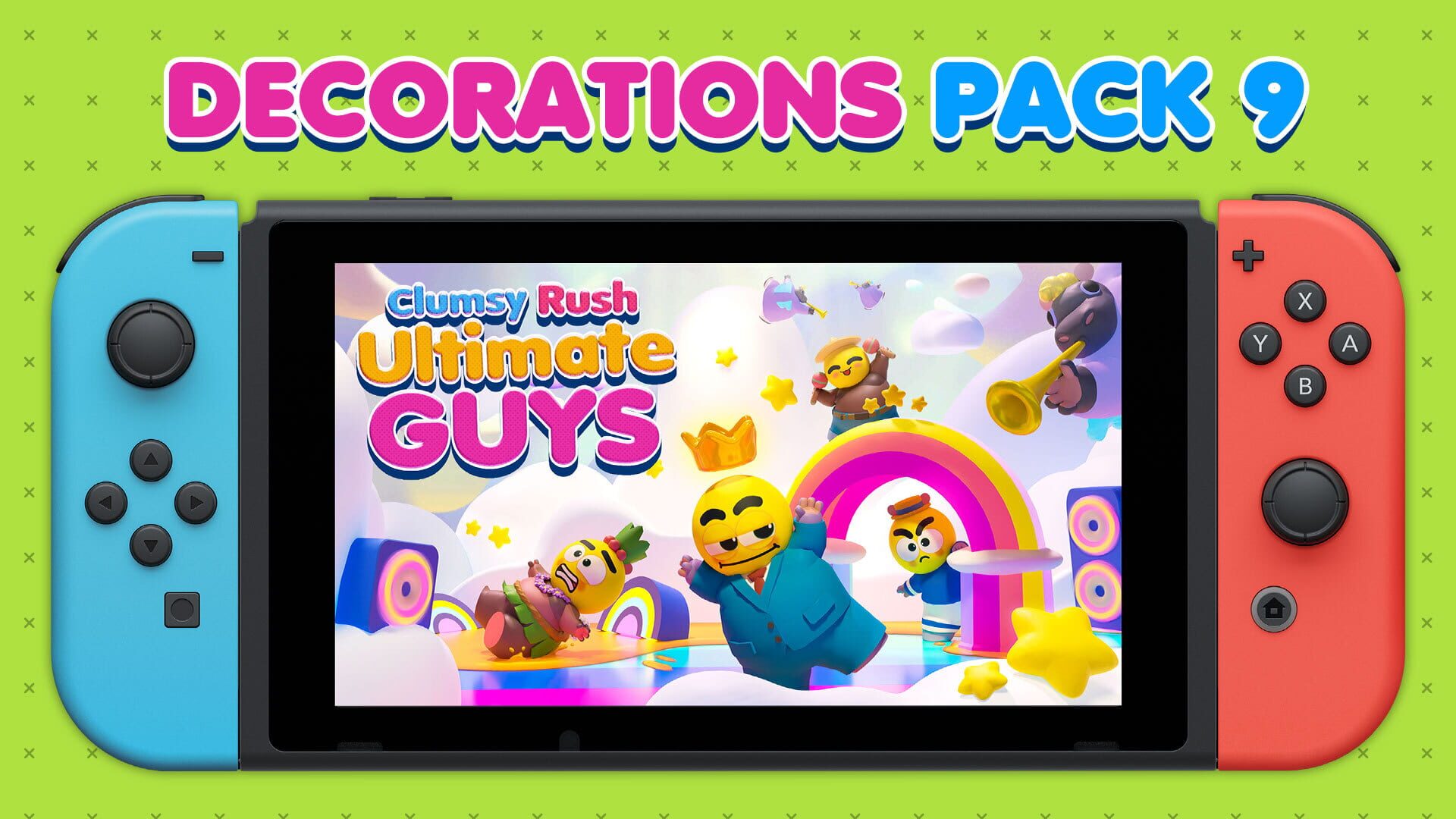 Foto do jogo Clumsy Rush: Ultimate Guys - Decorations Pack 9