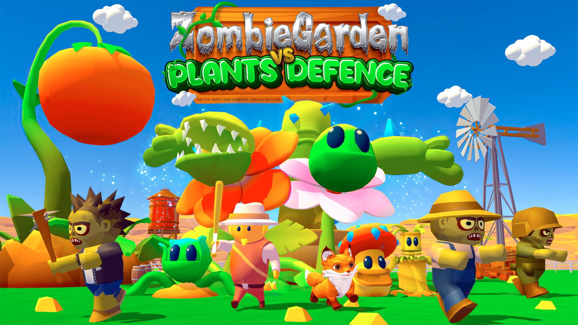 Foto do jogo Zombie Garden vs. Plants Defence