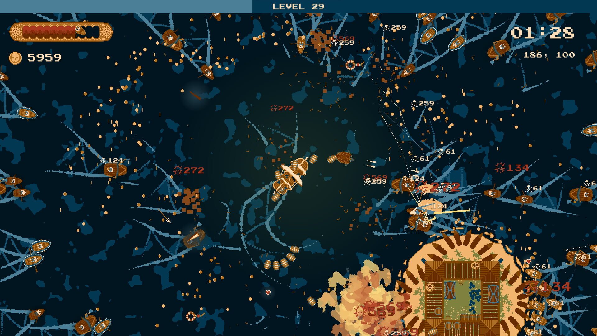 Foto do jogo Sea of Survivors
