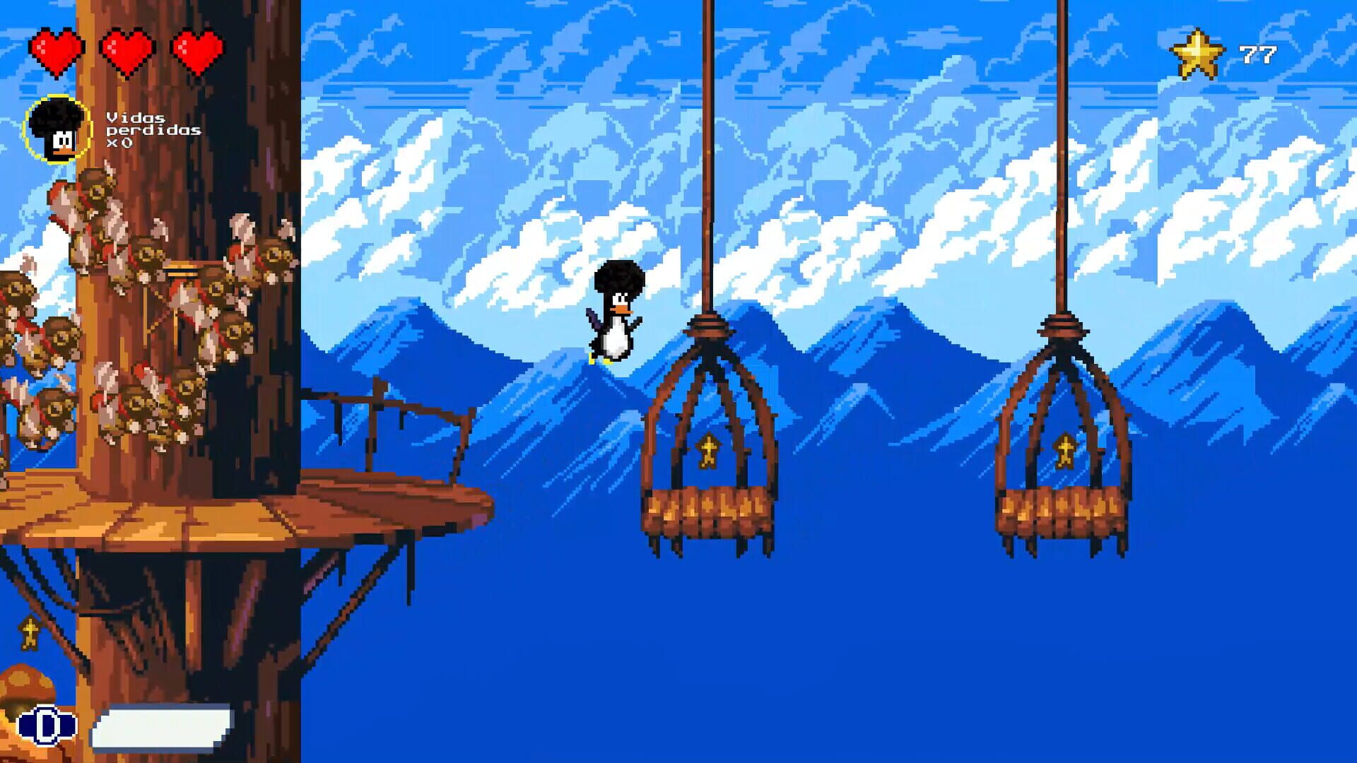 Foto do jogo AfroPenguin & The Forbidden Ramen