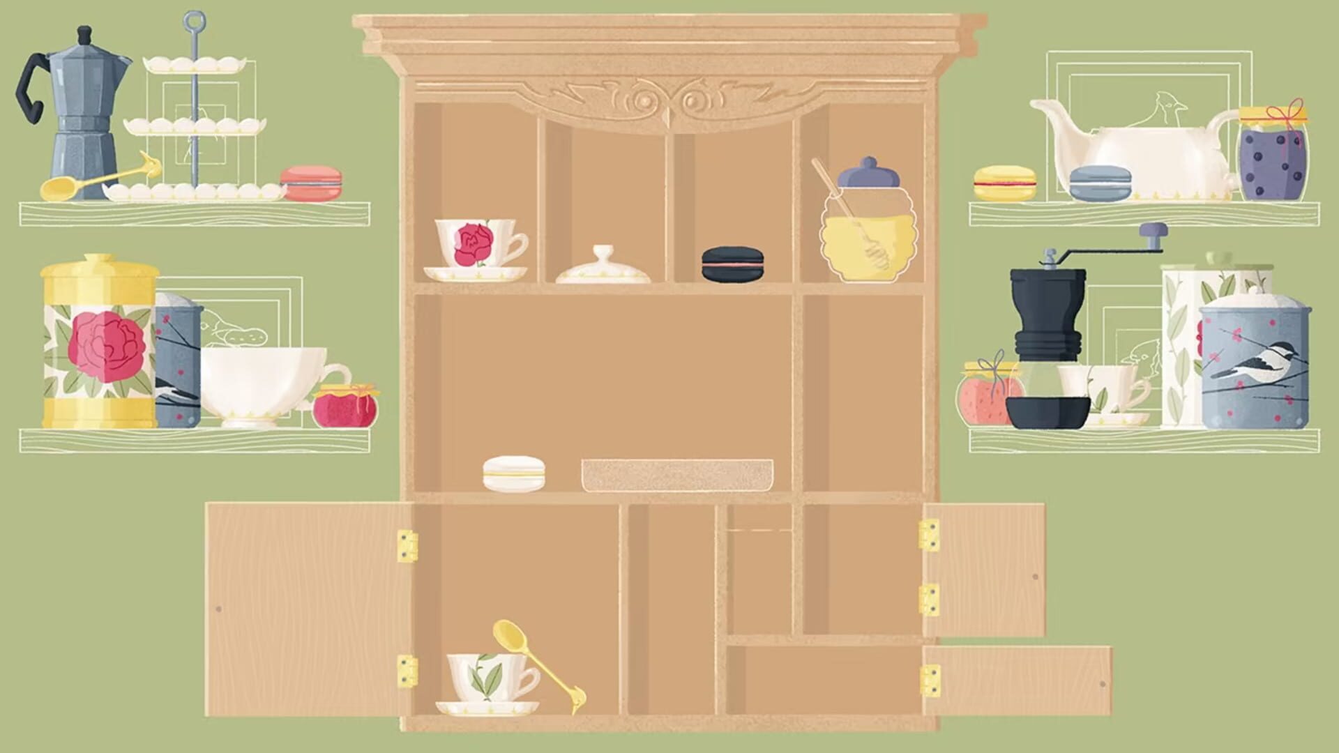 Foto do jogo A Little to the Left: Cupboards & Drawers