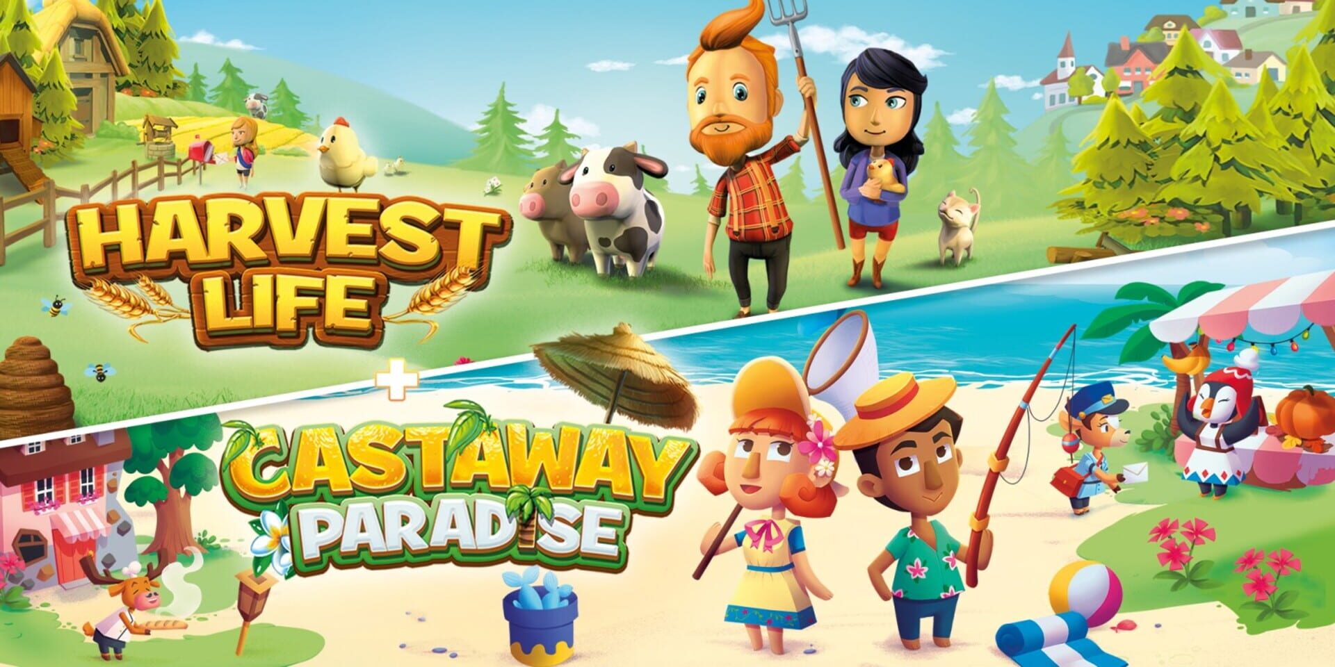 Foto do jogo Harvest Life + Castaway Paradise