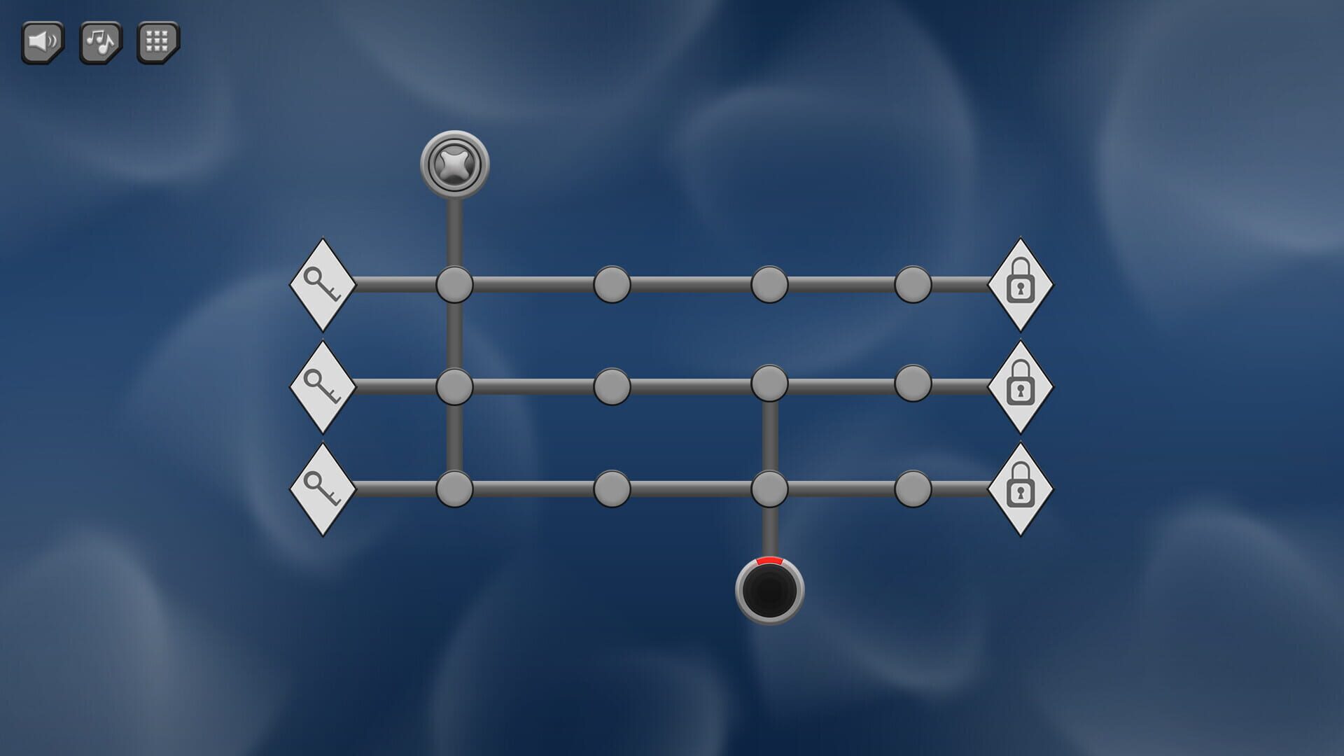 Foto do jogo Two Portals: A Gemstone Puzzle Game