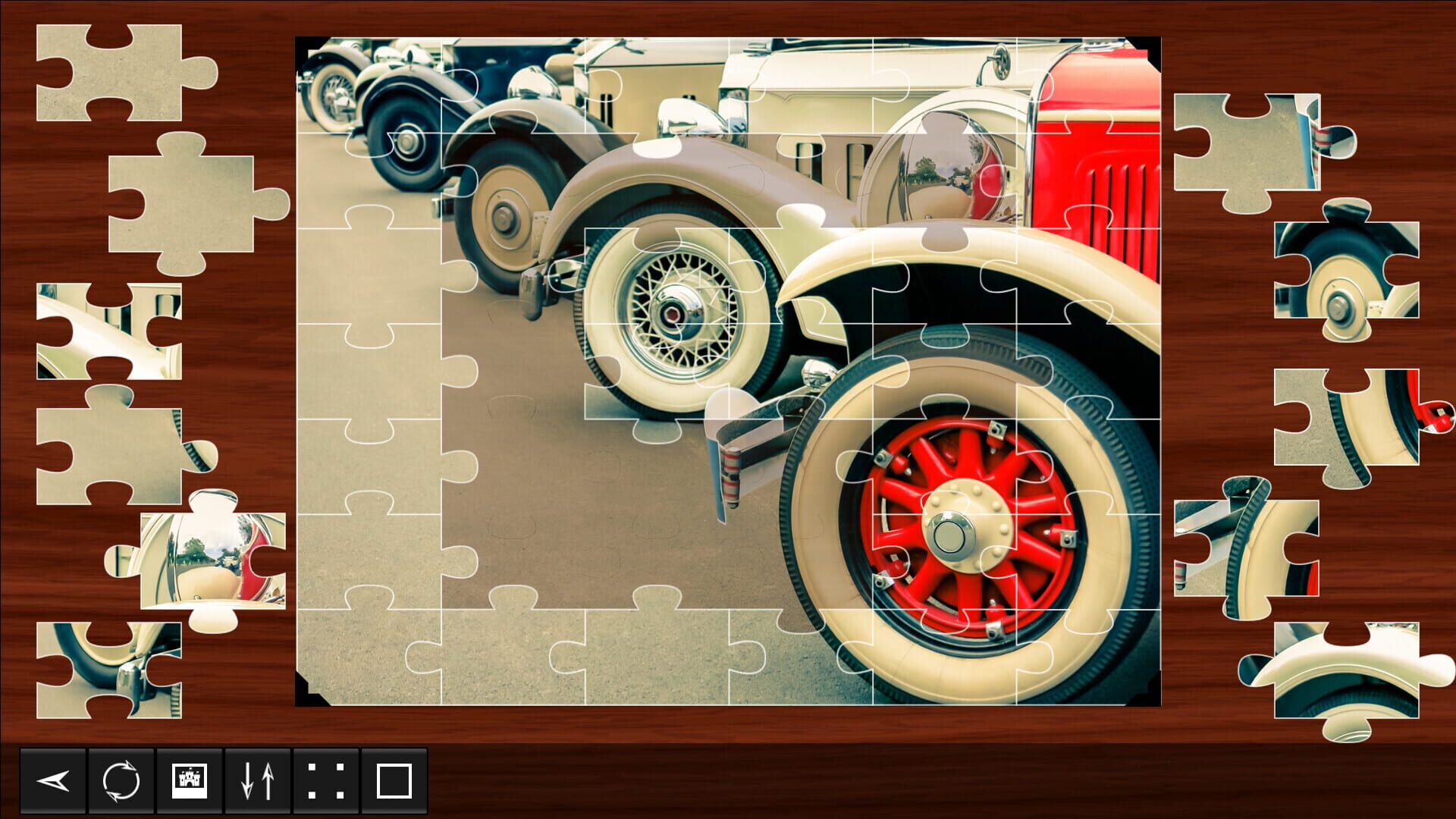 Foto do jogo Jigsaw Puzzle World: Cars