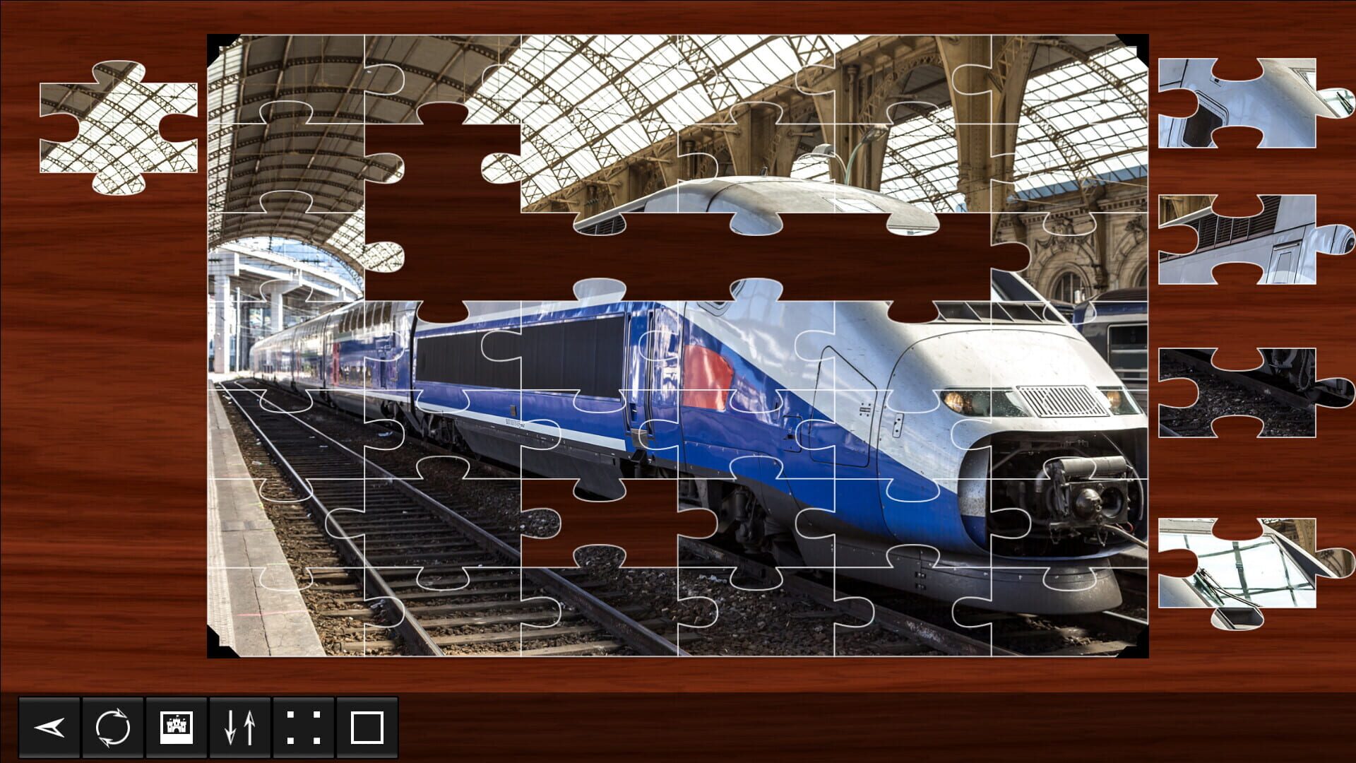 Foto do jogo Jigsaw Puzzle World: Trains