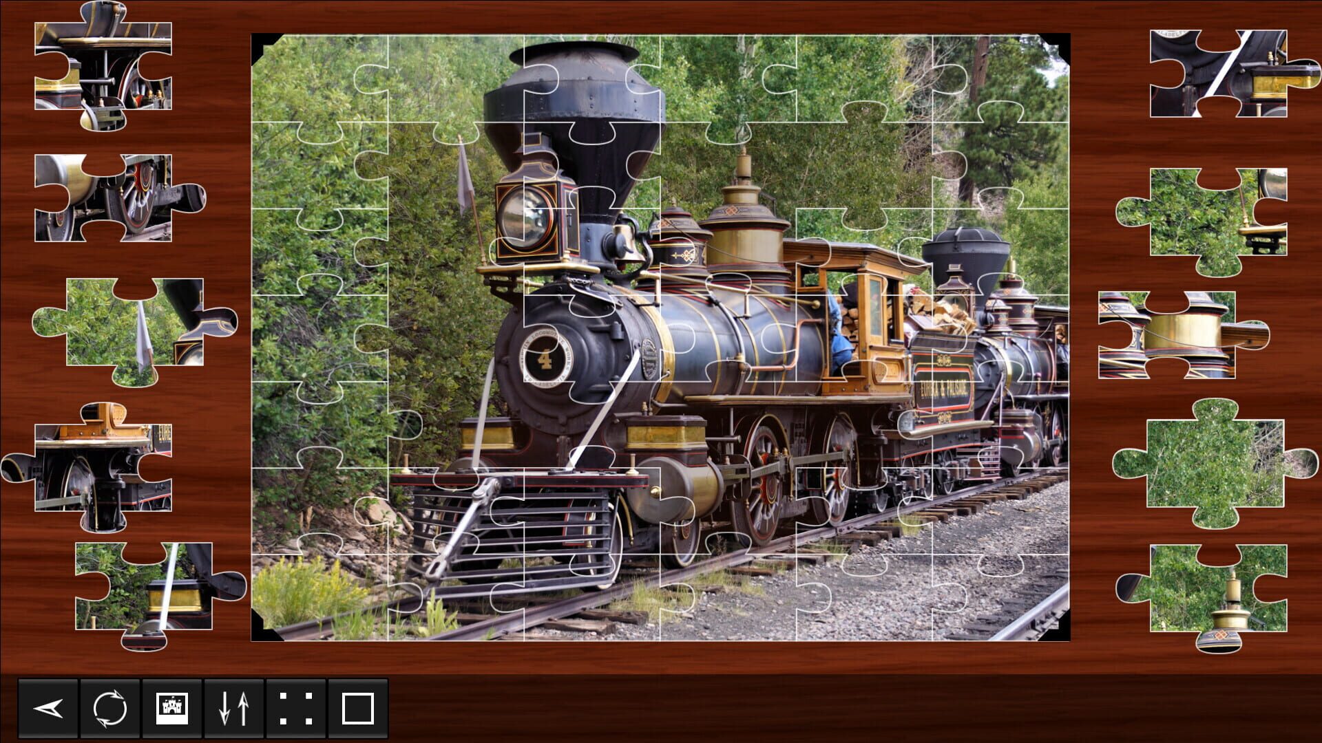 Foto do jogo Jigsaw Puzzle World: Trains