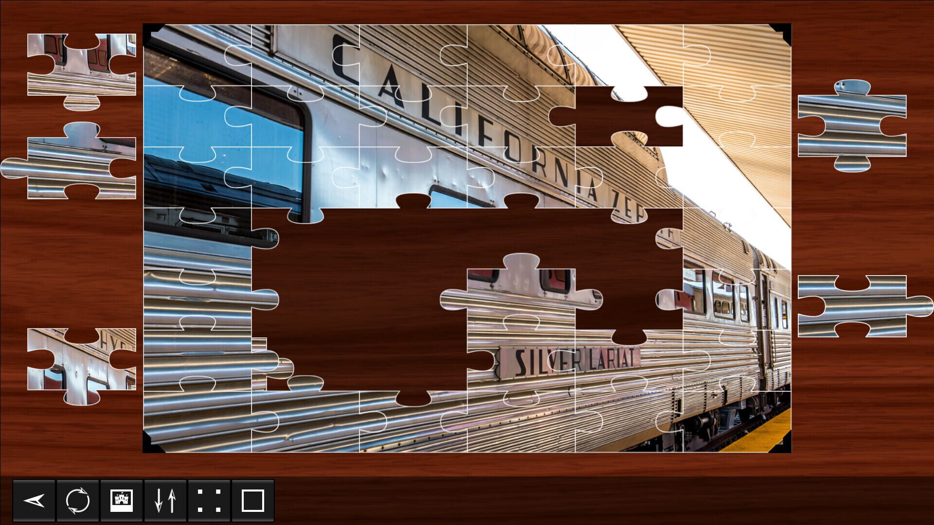 Foto do jogo Jigsaw Puzzle World: Trains