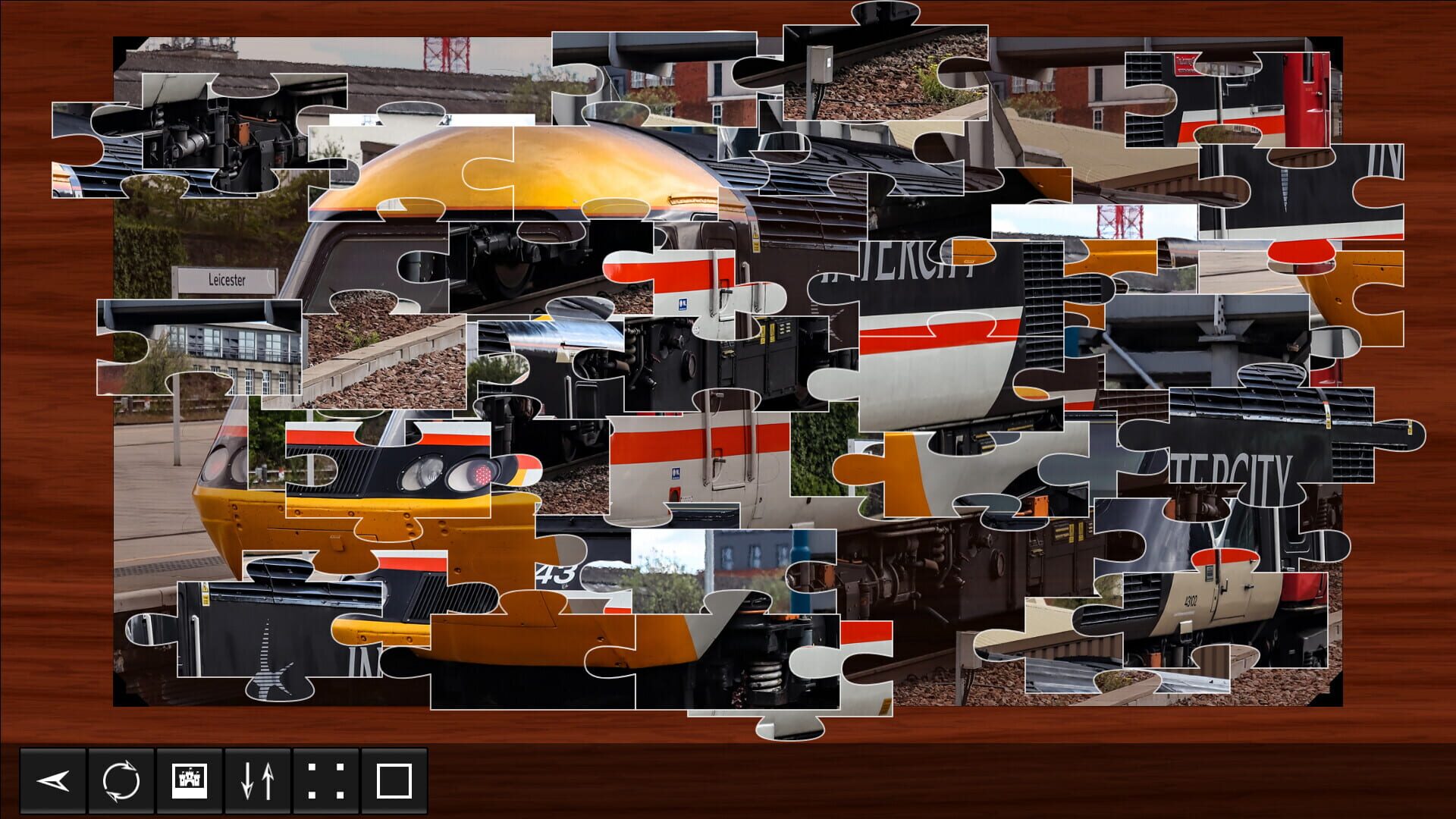 Foto do jogo Jigsaw Puzzle World: Trains