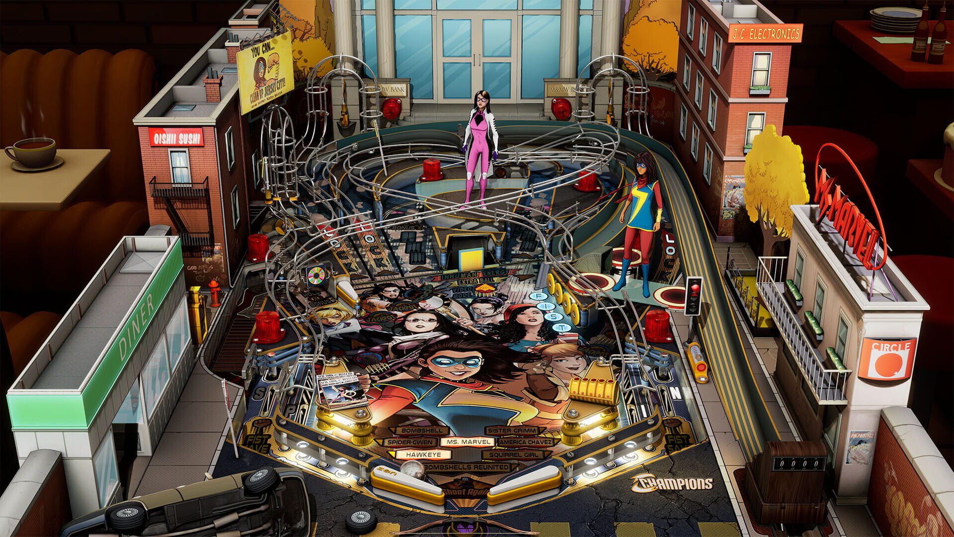 Foto do jogo Pinball FX: Marvel's Women of Power