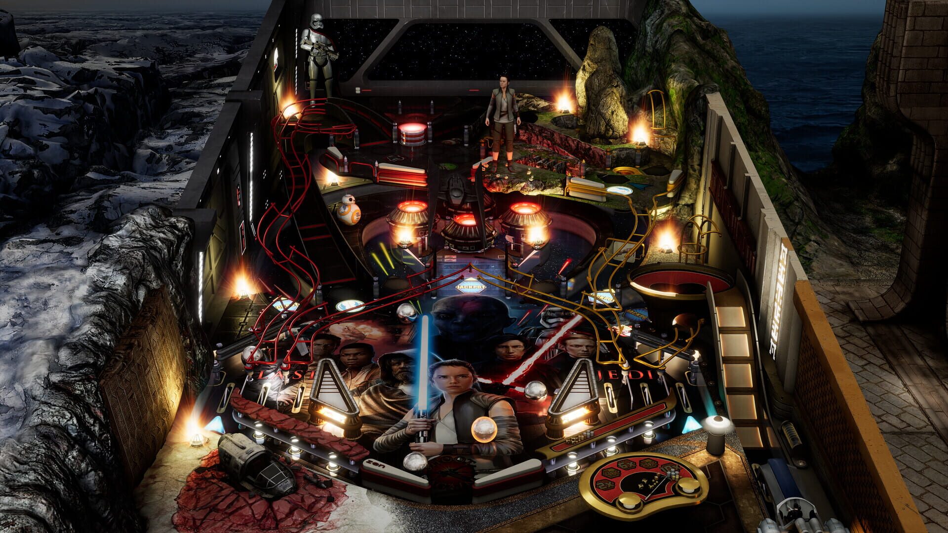 Foto do jogo Pinball FX: Star Wars Pinball - The Last Jedi