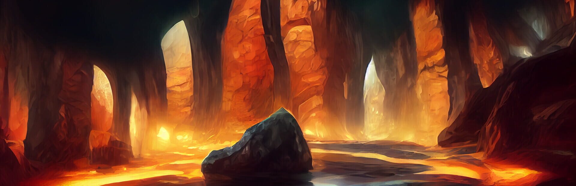 Foto do jogo Inferno Quest: Journey Through the Lava Cavern