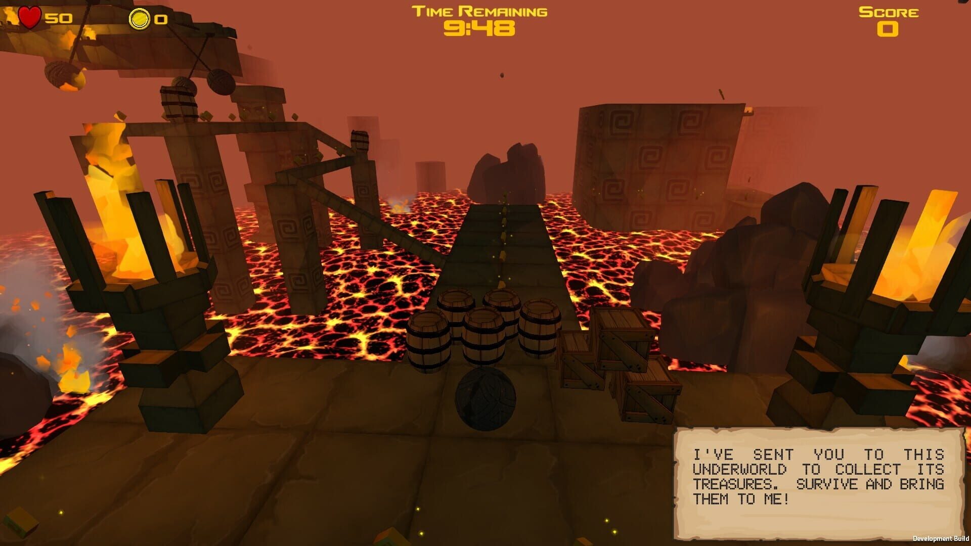 Foto do jogo Inferno Quest: Journey Through the Lava Cavern