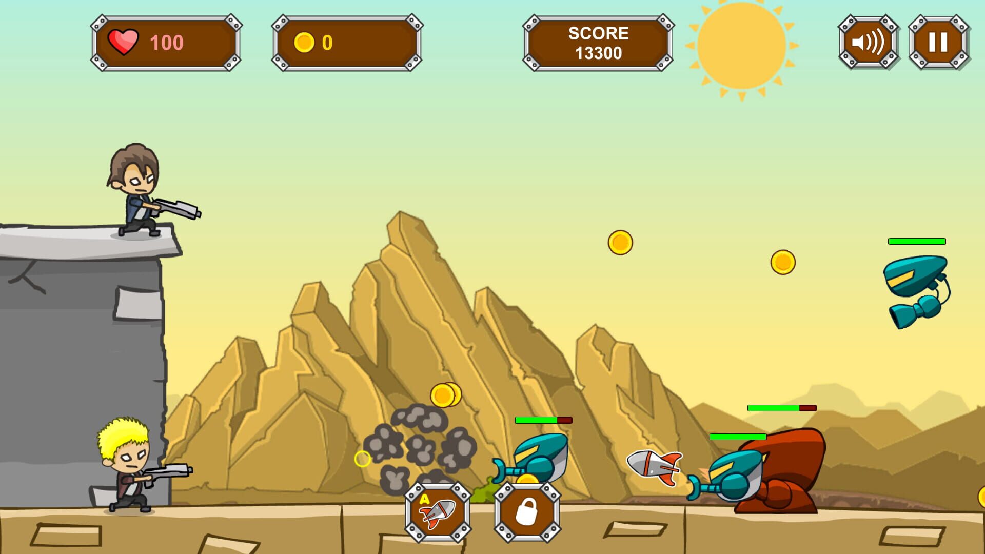 Foto do jogo Aliens Tower Defense