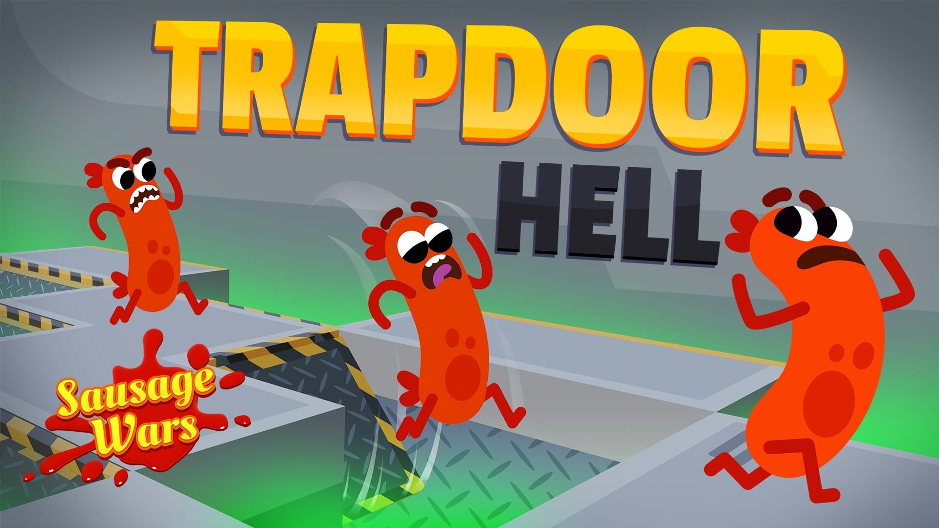 Foto do jogo Sausage Wars: Trapdoor Hell
