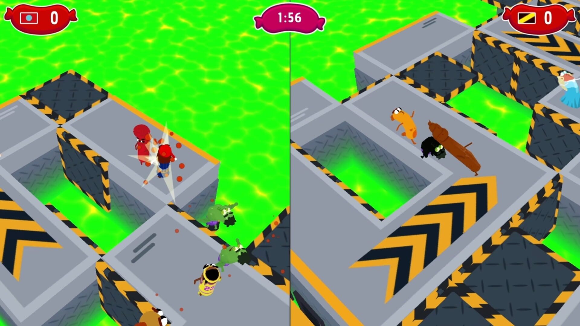 Foto do jogo Sausage Wars: Trapdoor Hell